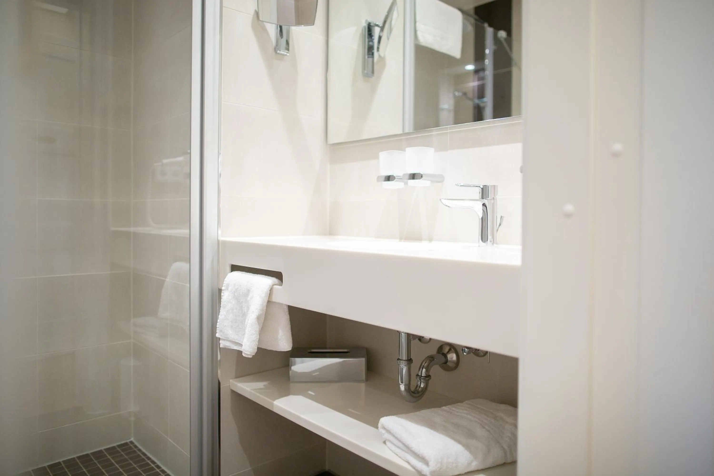 Shower in Hotel Villa Altenburg