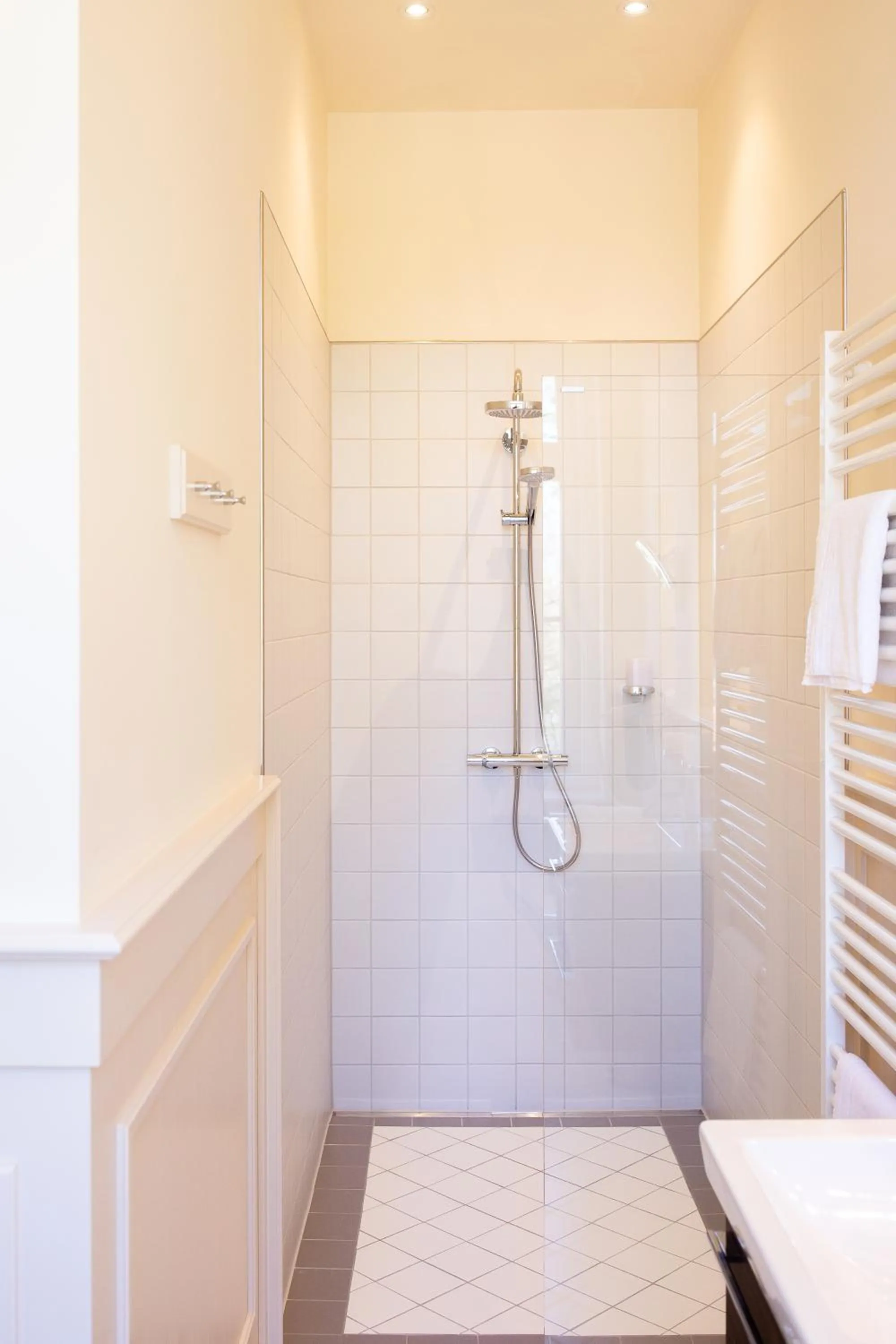Shower in Hotel Villa Altenburg