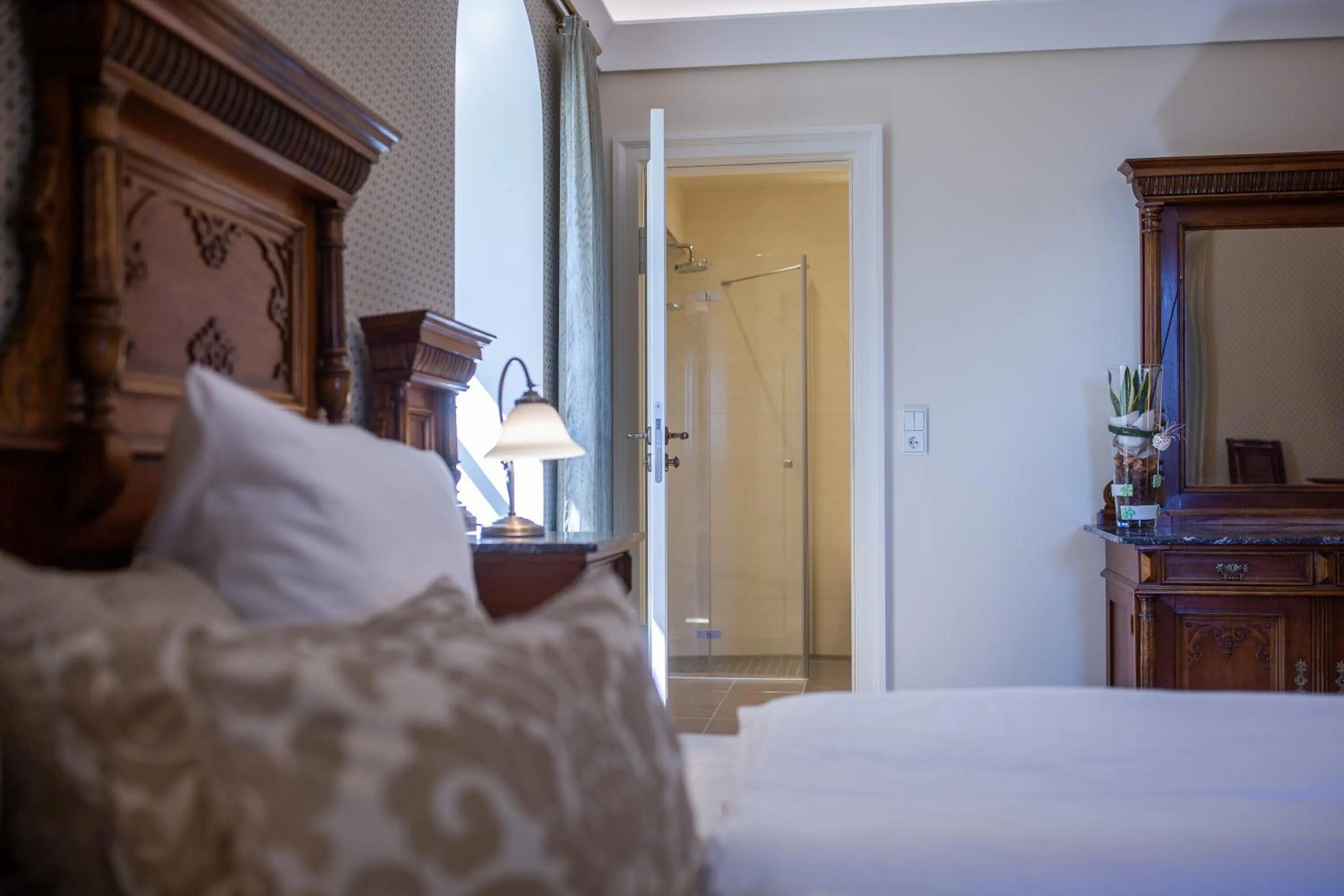 Bed in Hotel Villa Altenburg