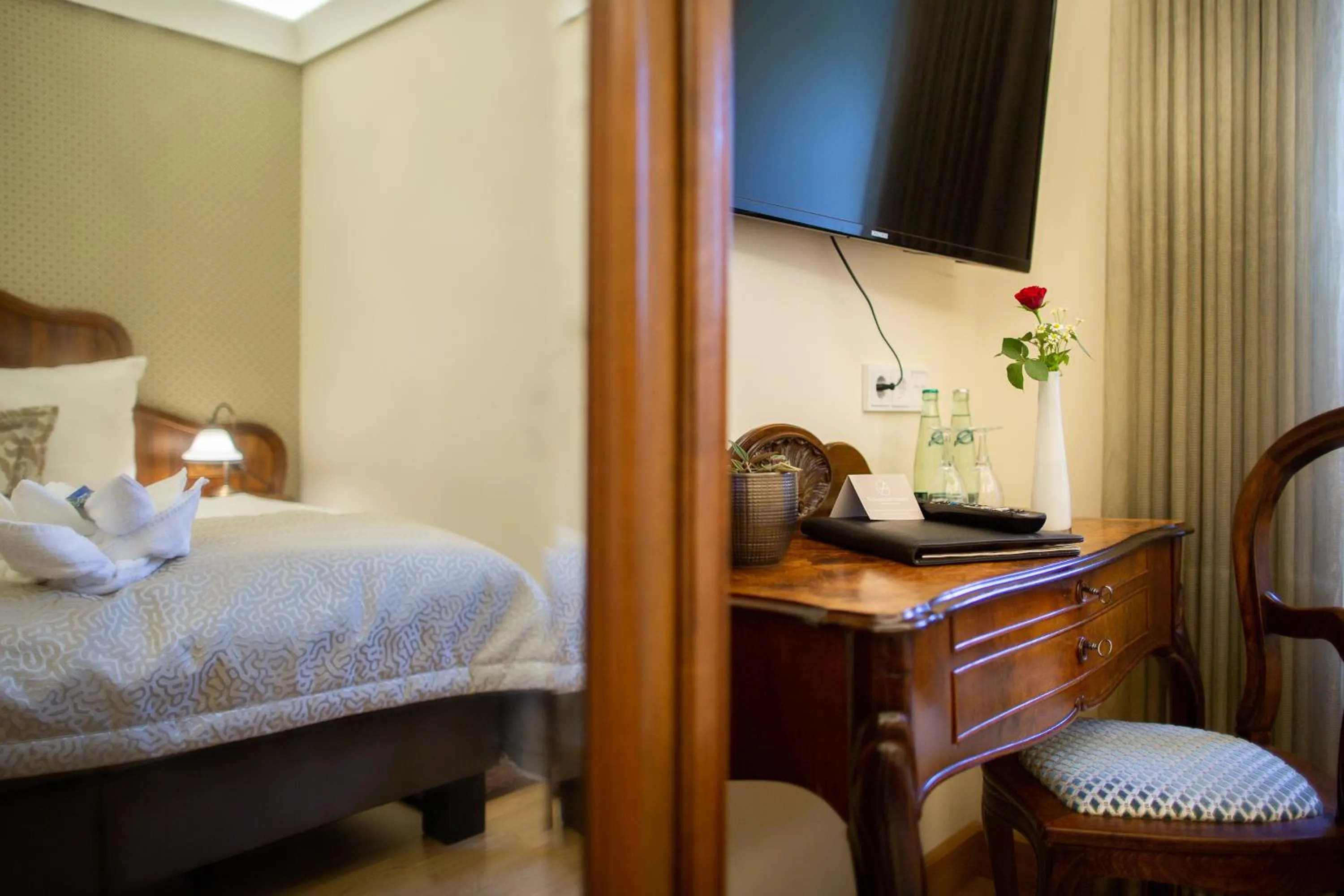 Bed in Hotel Villa Altenburg