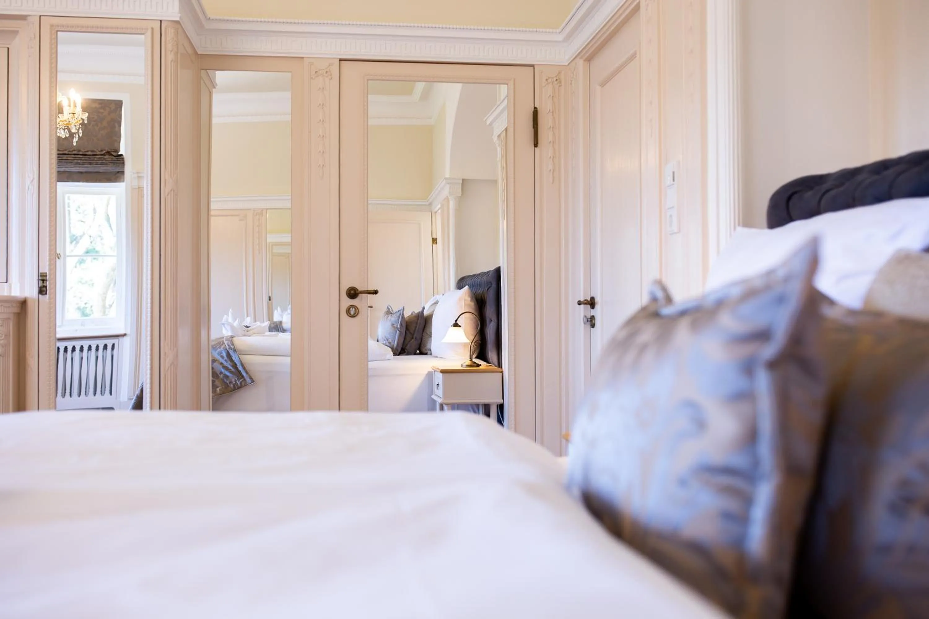 Bed in Hotel Villa Altenburg