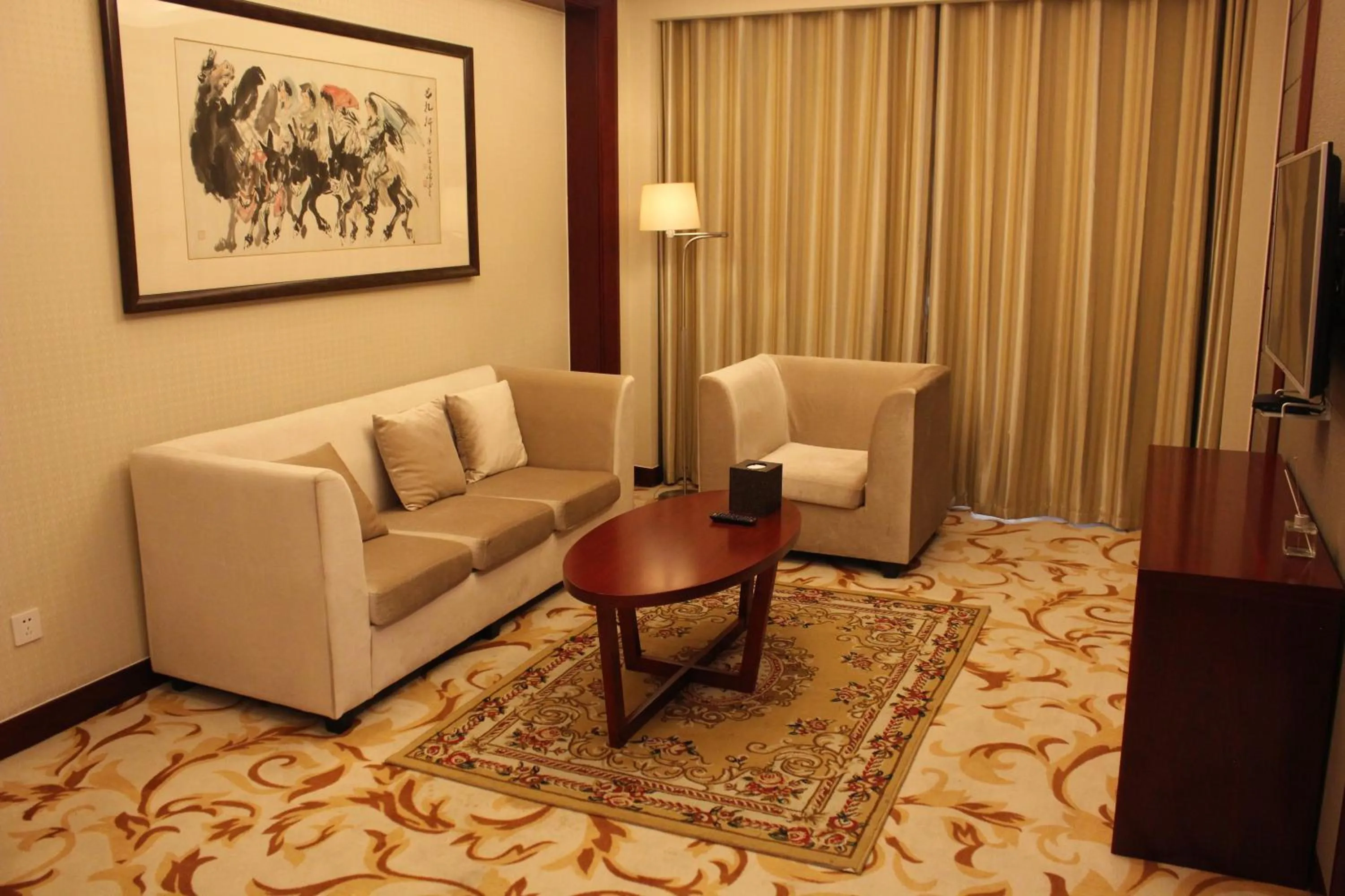 Seating area in Jinyuan Jinling Plaza Xuzhou