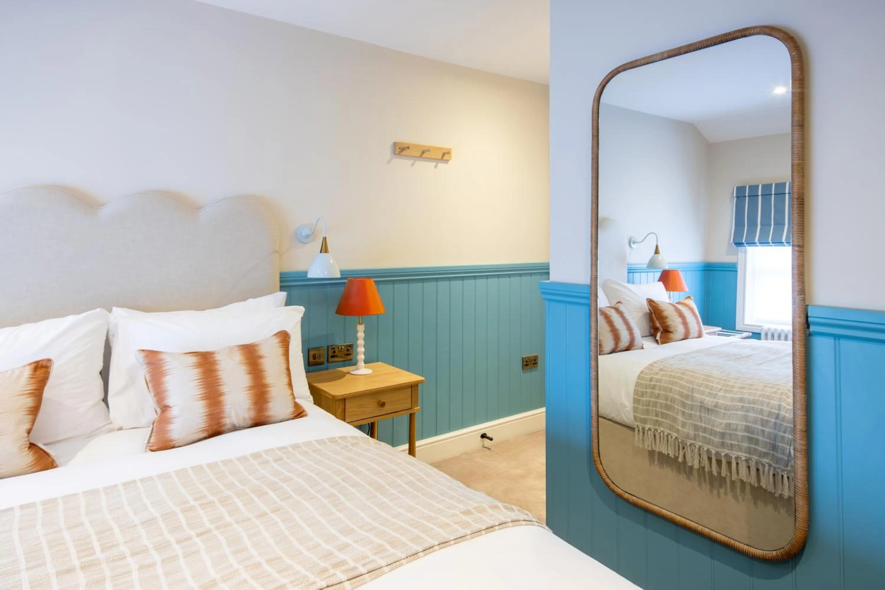 Bedroom, Bed in The Bell Hotel, Saxmundham