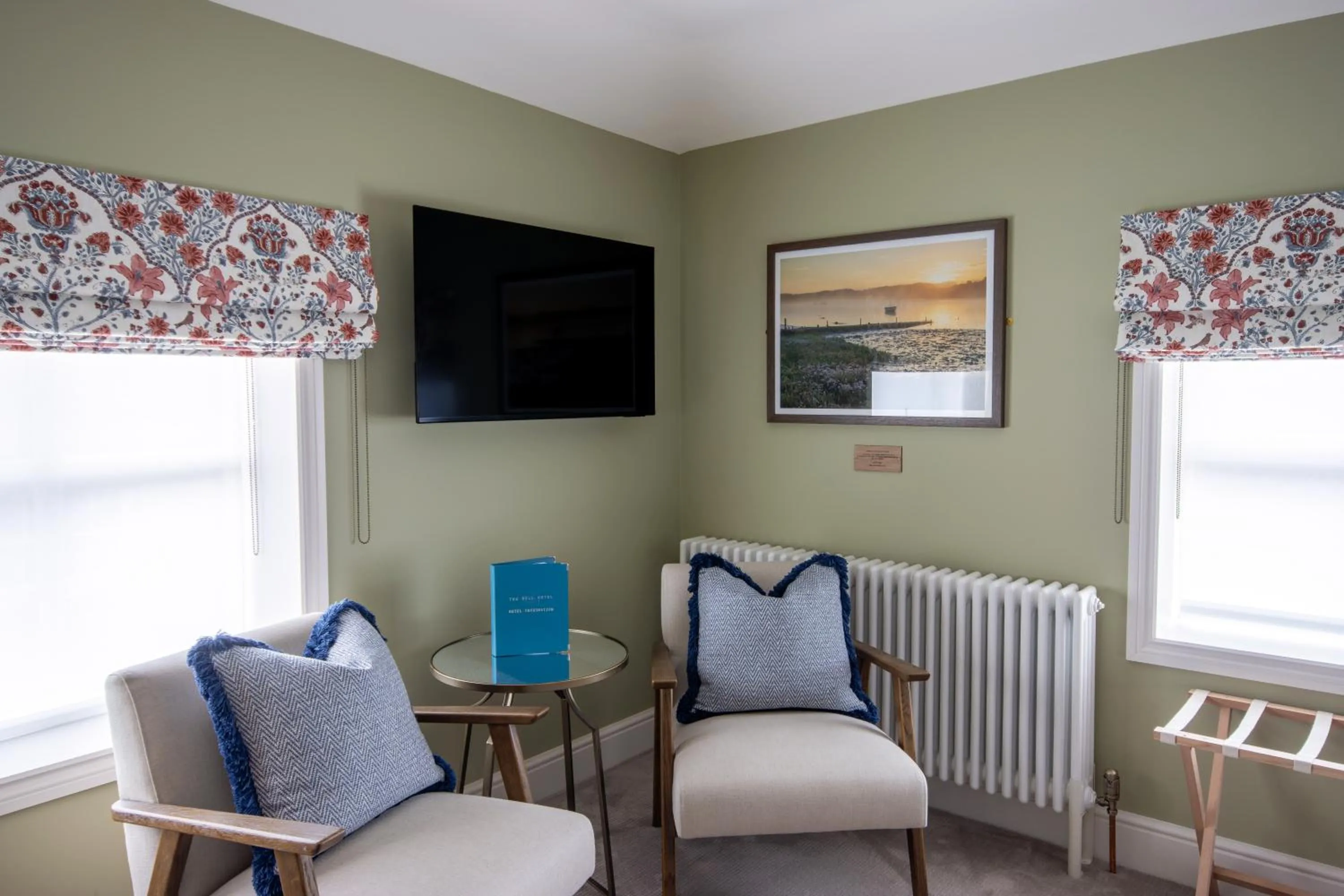 Bedroom in The Bell Hotel, Saxmundham