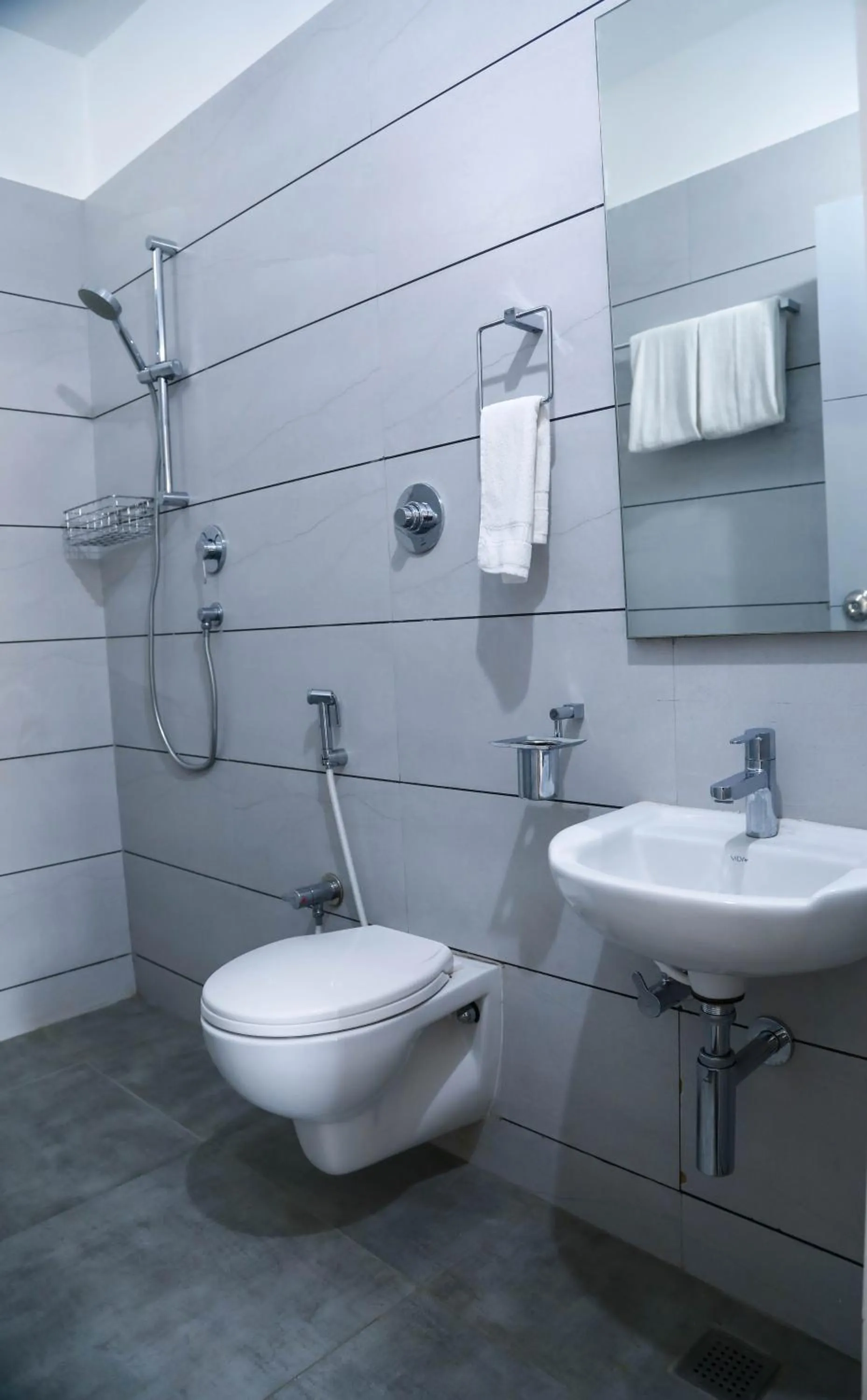 Toilet in Oceanside Mahabalipuram - With Beach access