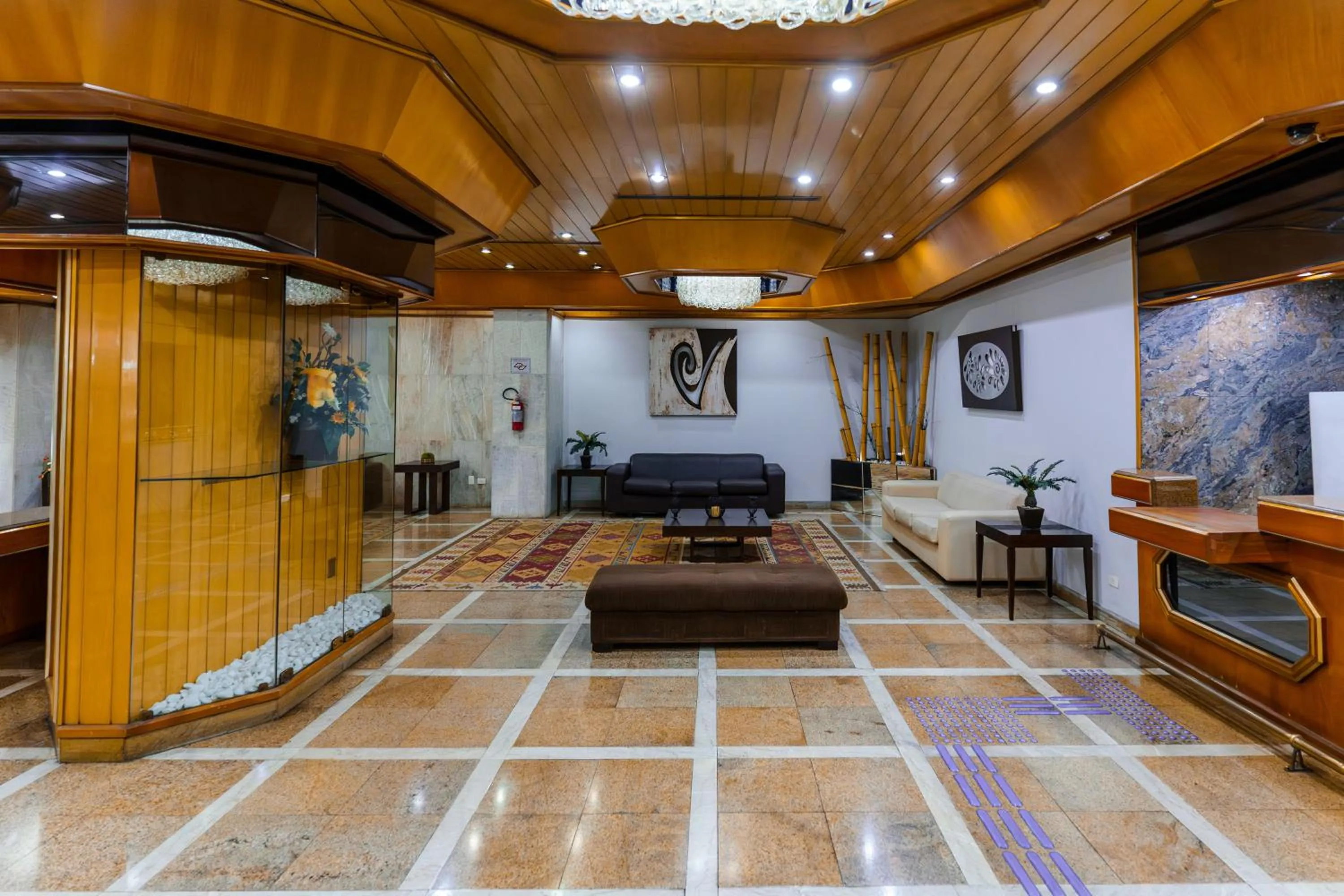 Lobby or reception in Hotel Pan Americano