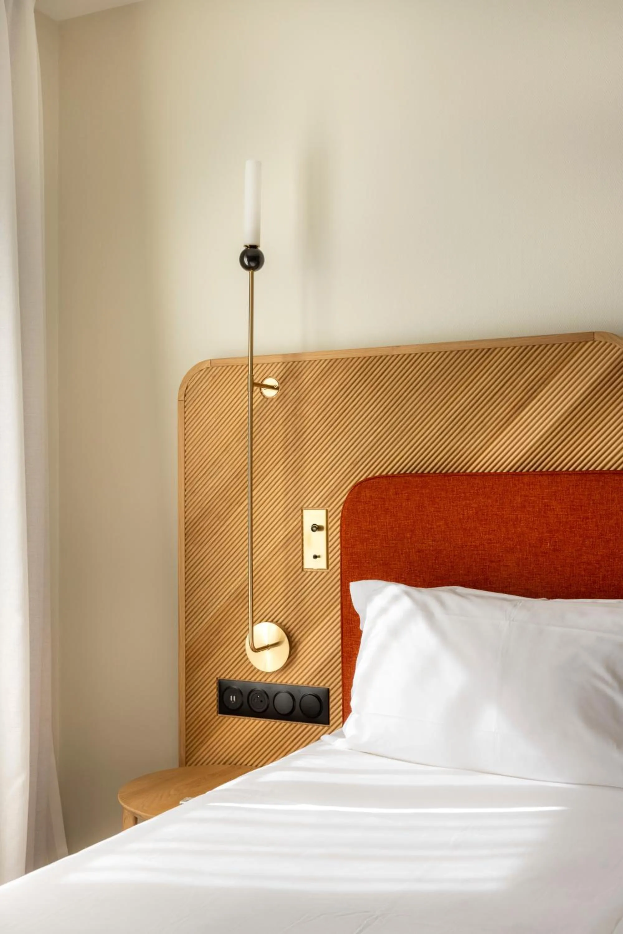 Bed in Le Plessis Grand Hotel