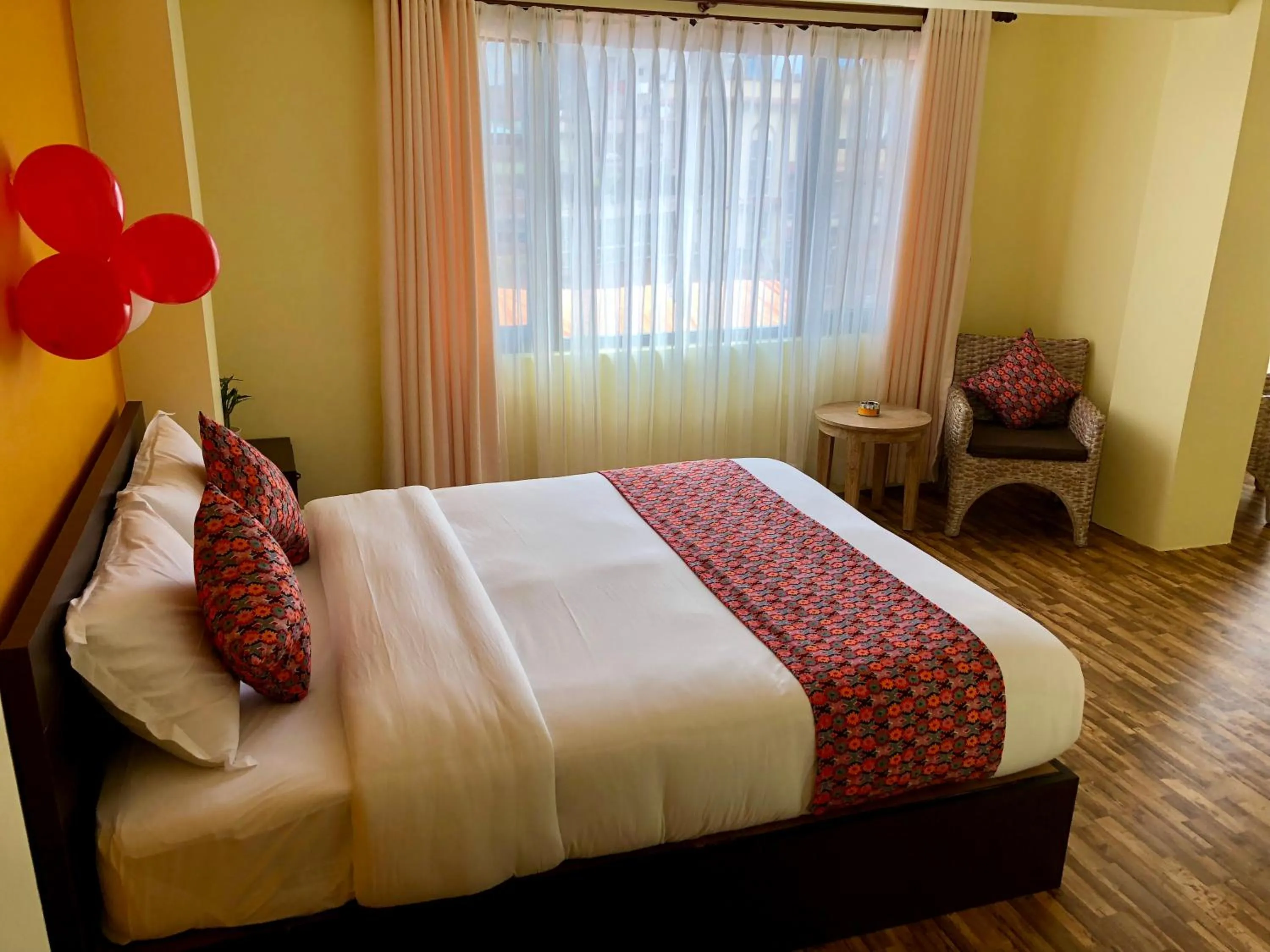 Bed in Yeti Inn Pvt. Ltd.