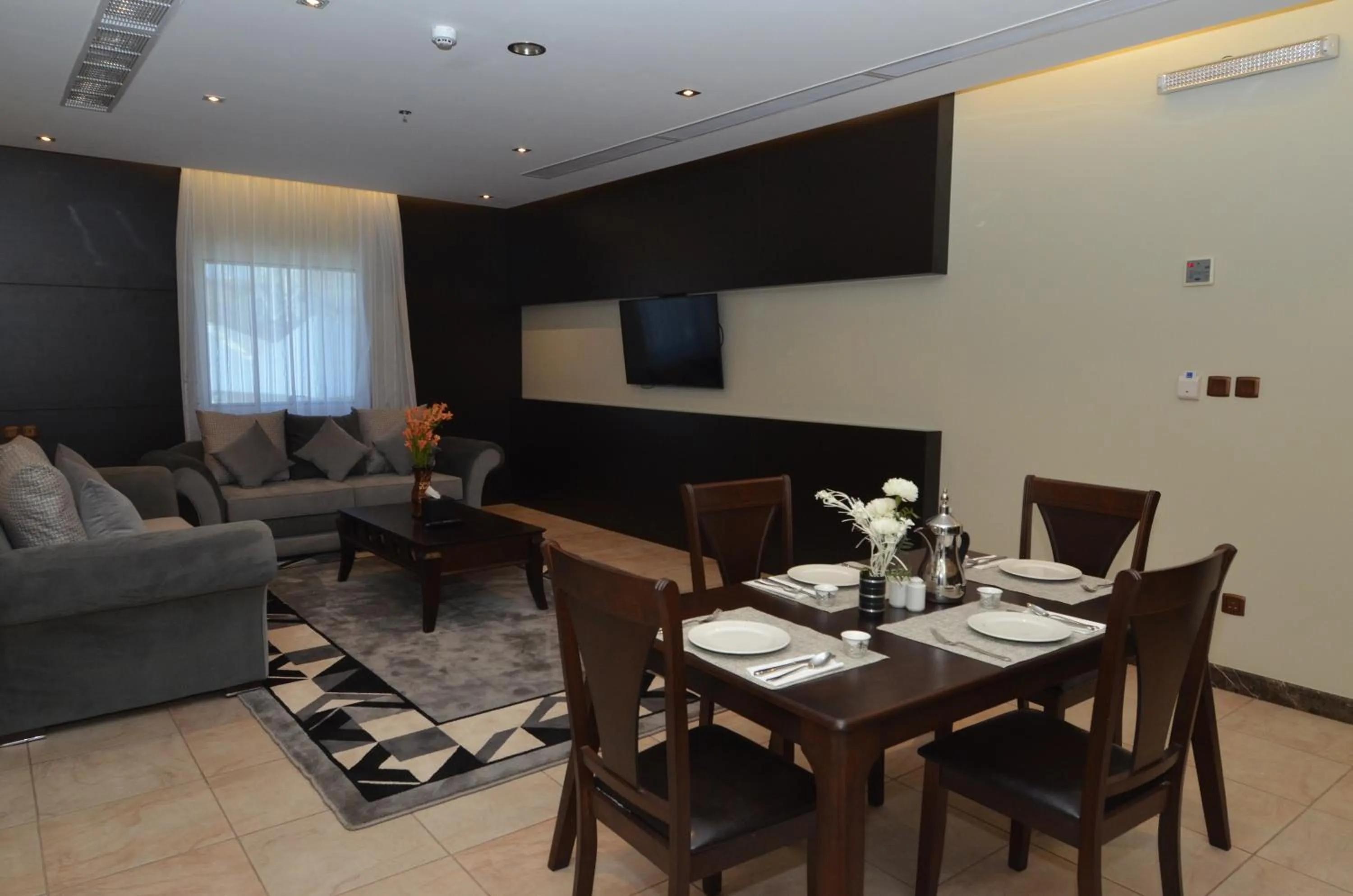 Dining area in Bayat Suites