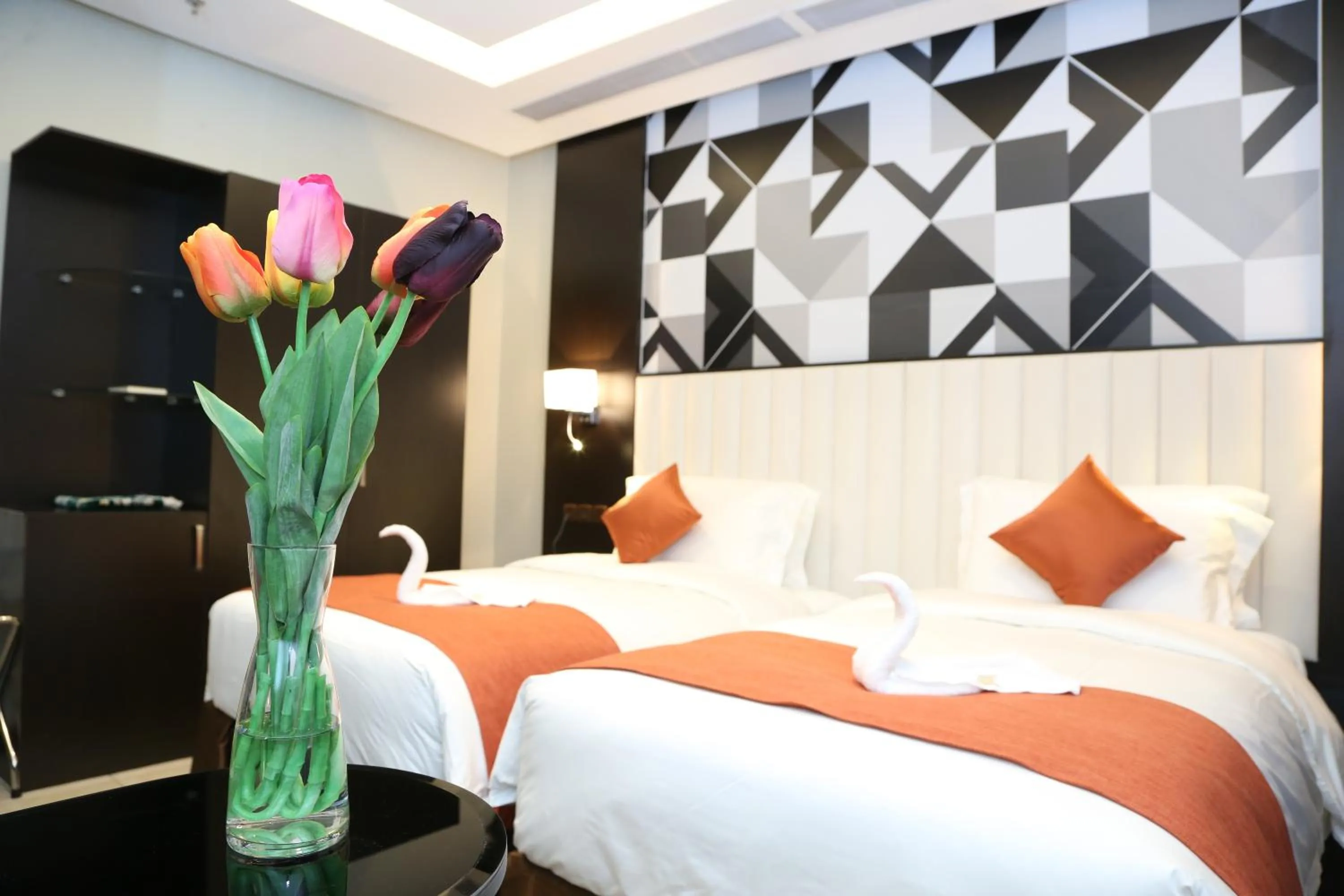 Bedroom, Bed in Bayat Suites
