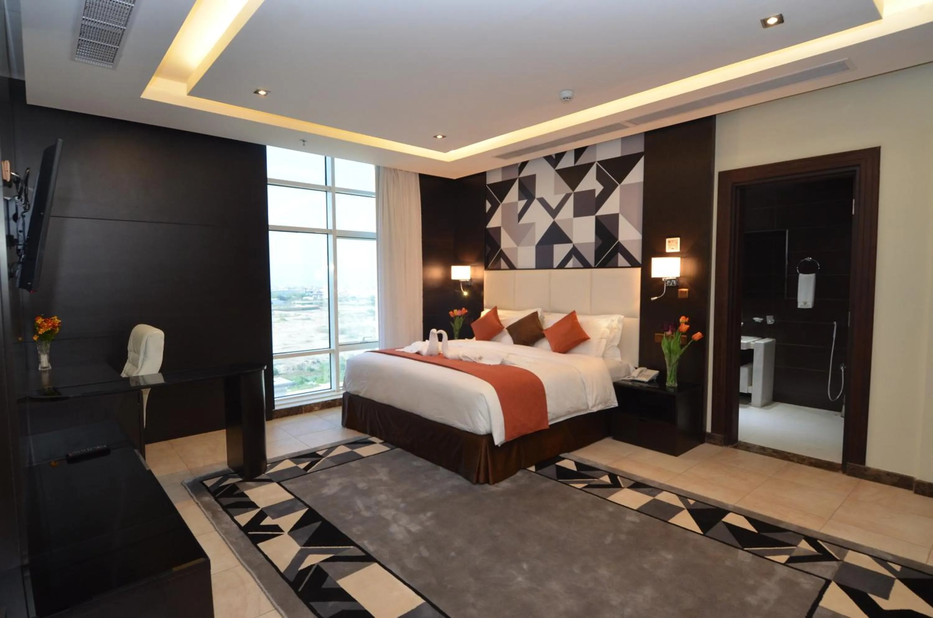 Bedroom, Bed in Bayat Suites