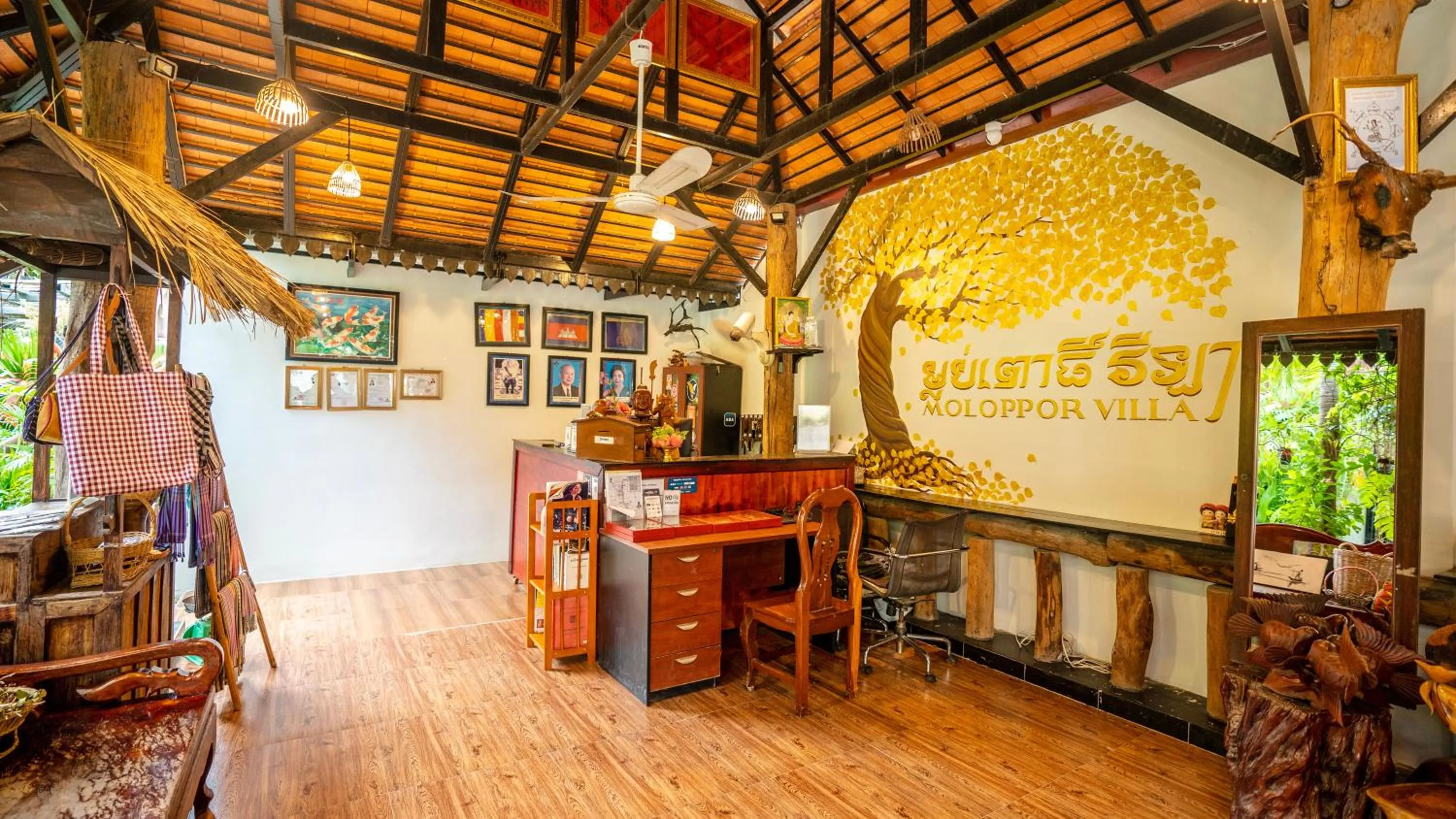 Lobby or reception in Moloppor Villa