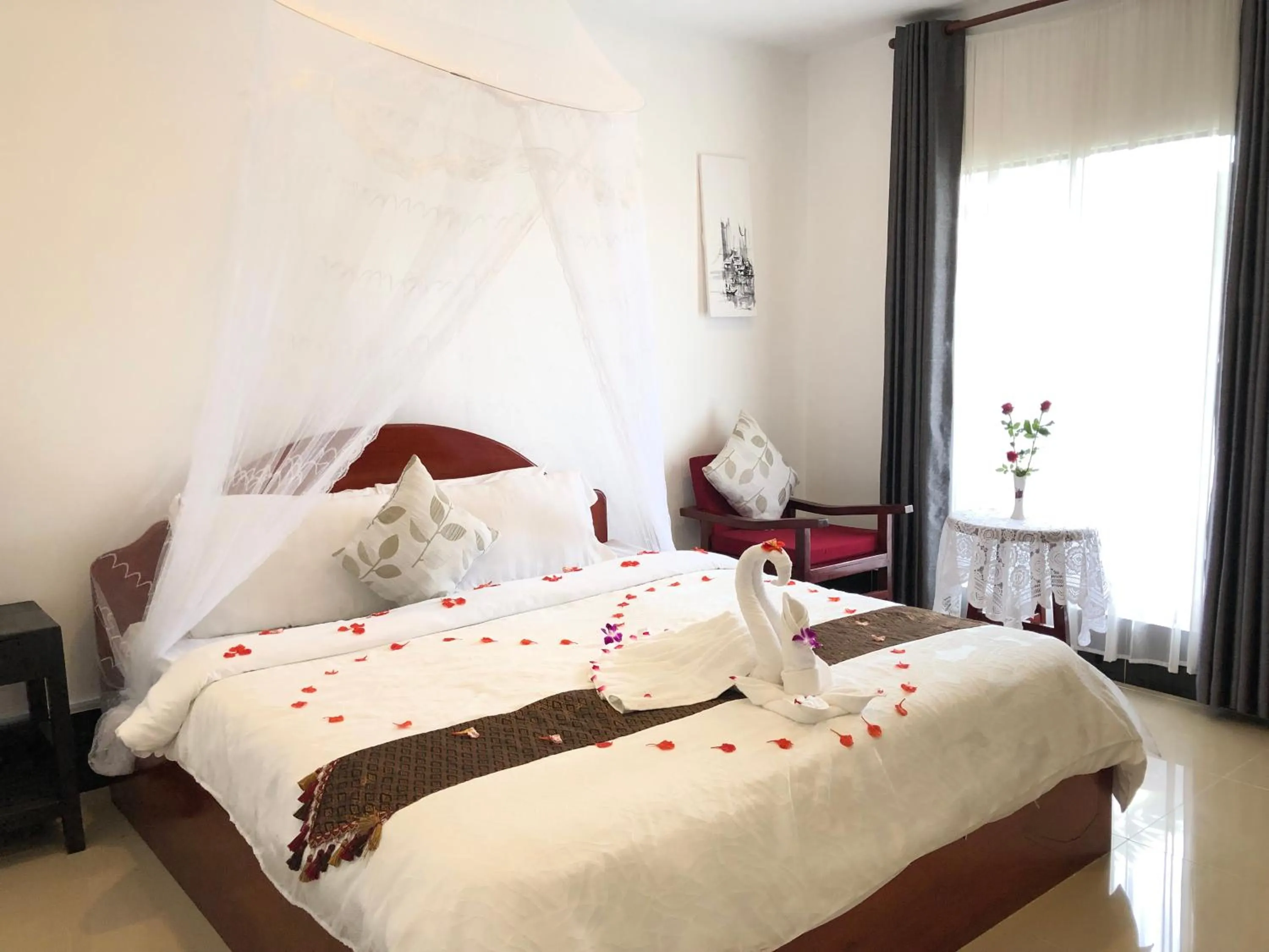 Bed in Moloppor Villa