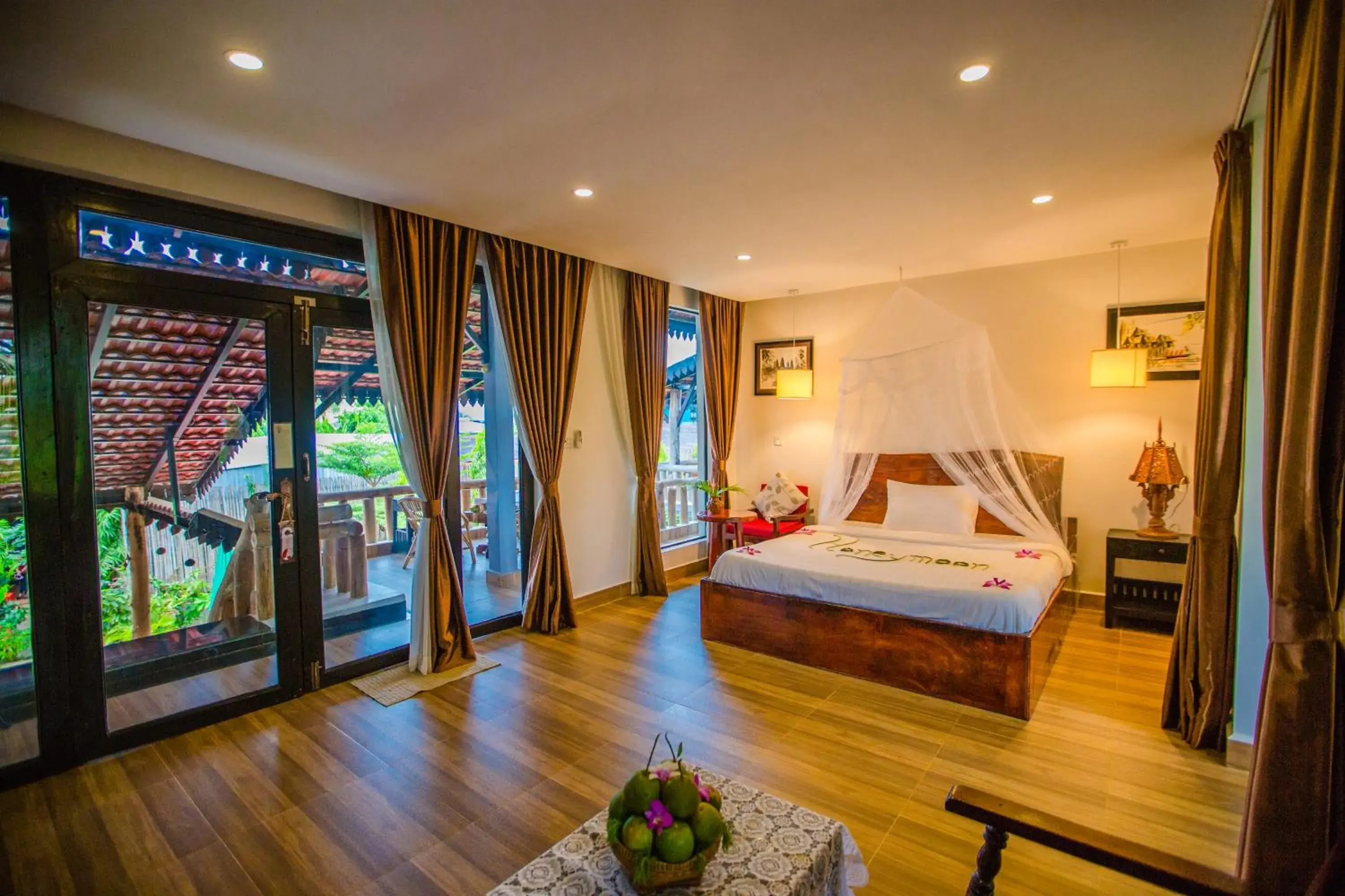 Deluxe Double Room with Terrace Pool View in Moloppor Villa Deluxe Double Room with Terrace Pool View in Moloppor Villa