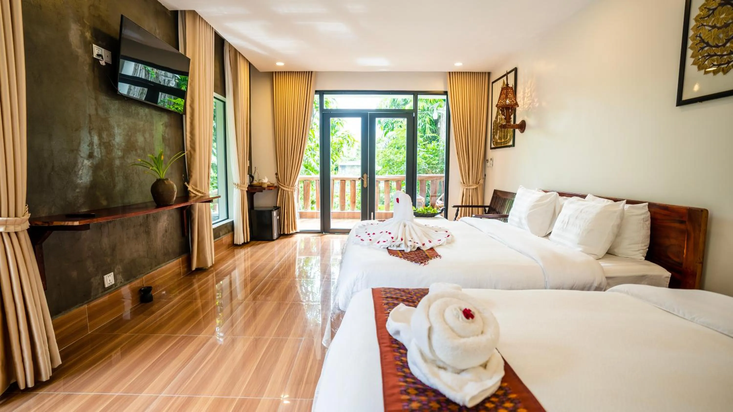 Bed in Moloppor Villa