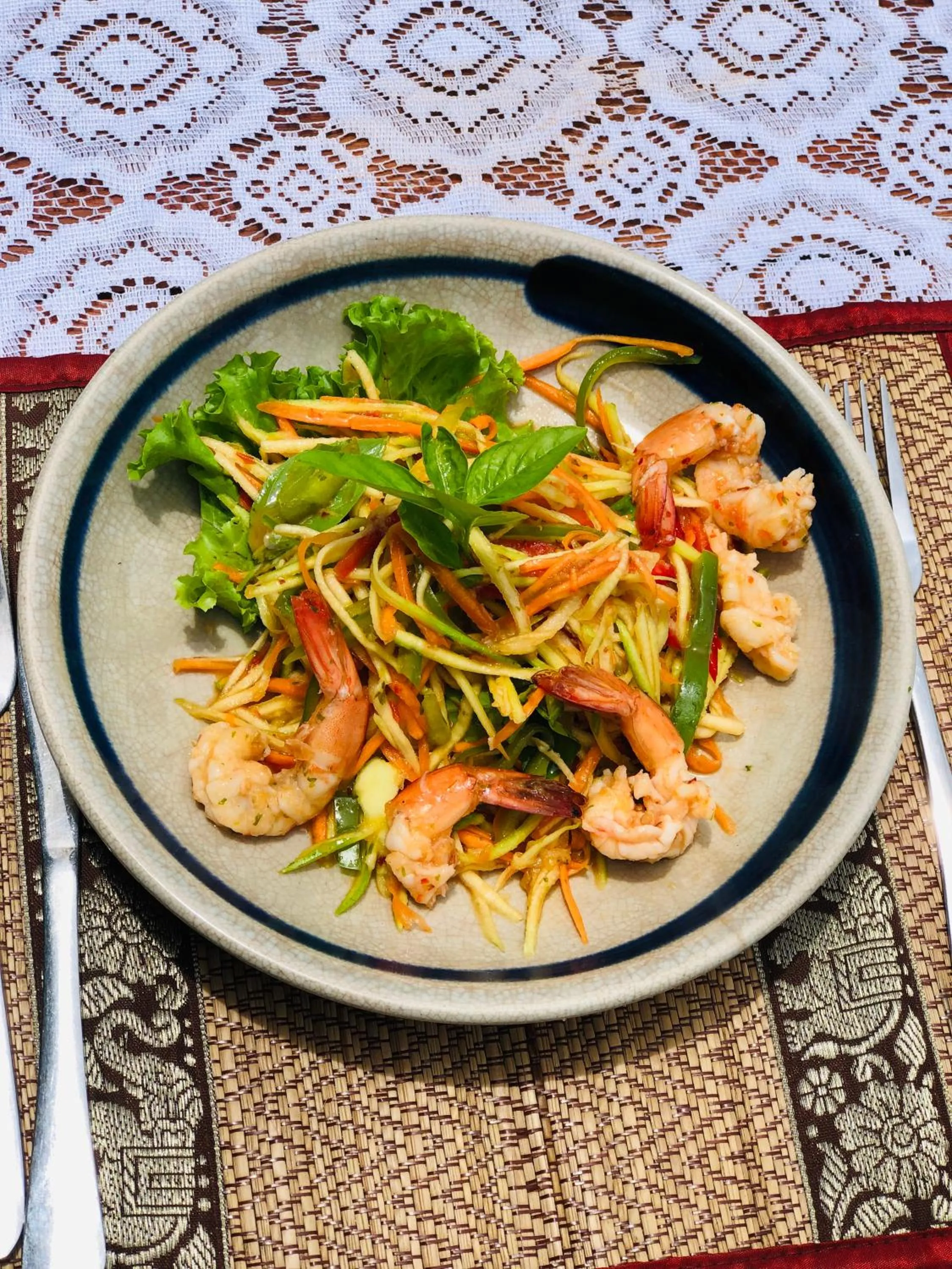 Food in Moloppor Villa