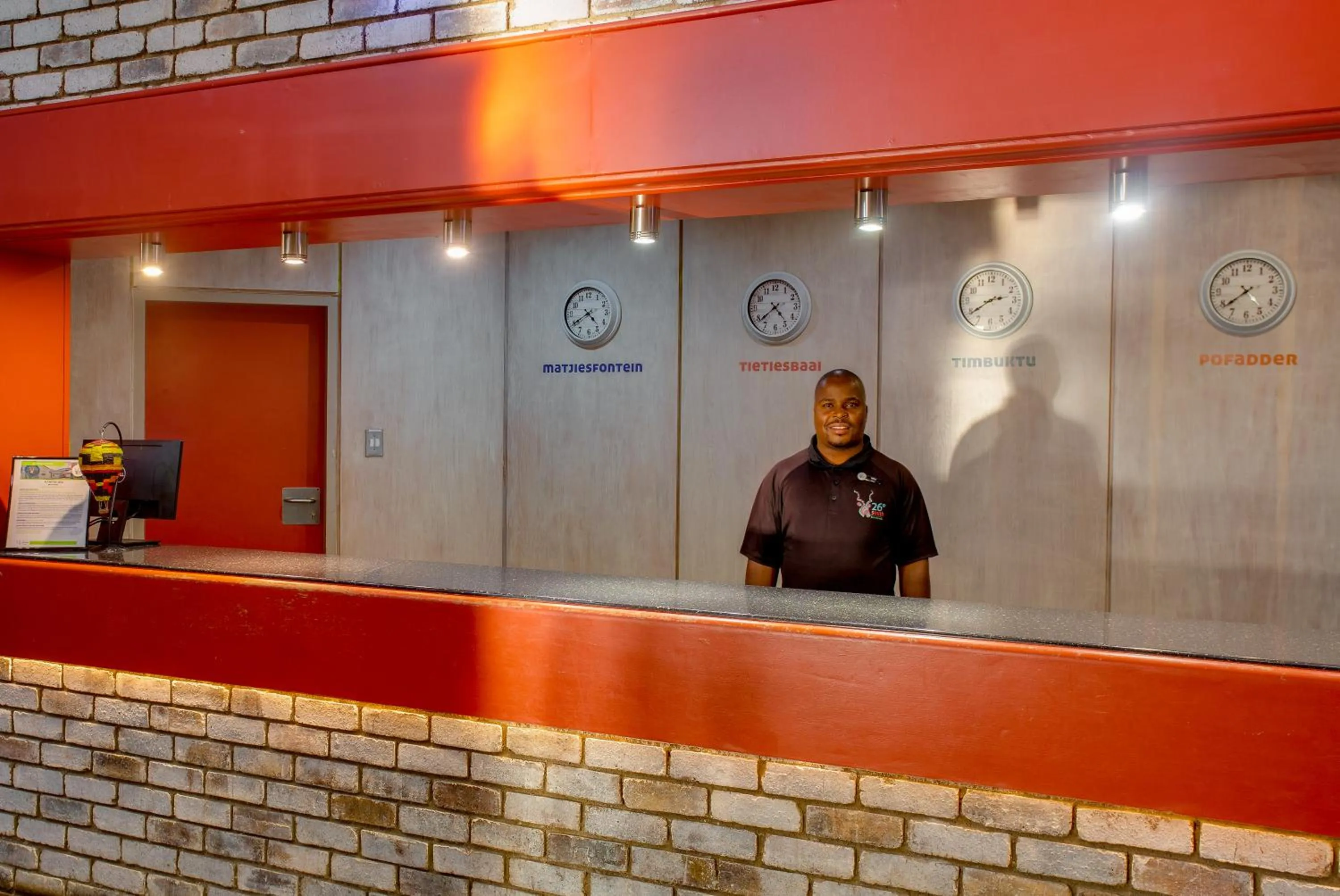 Lobby or reception in 26° South Bush Boho Hotel