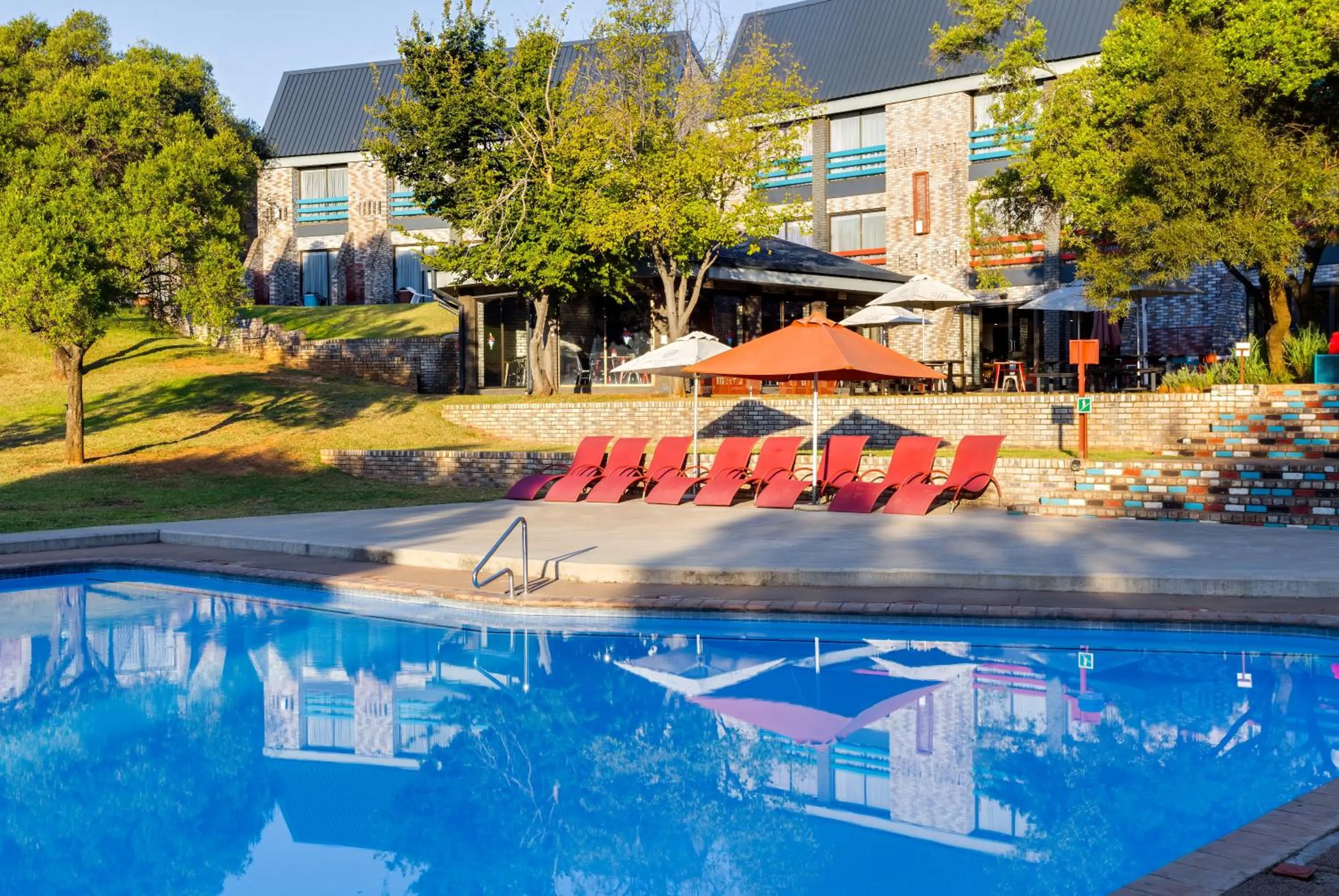 Pool view in 26° South Bush Boho Hotel