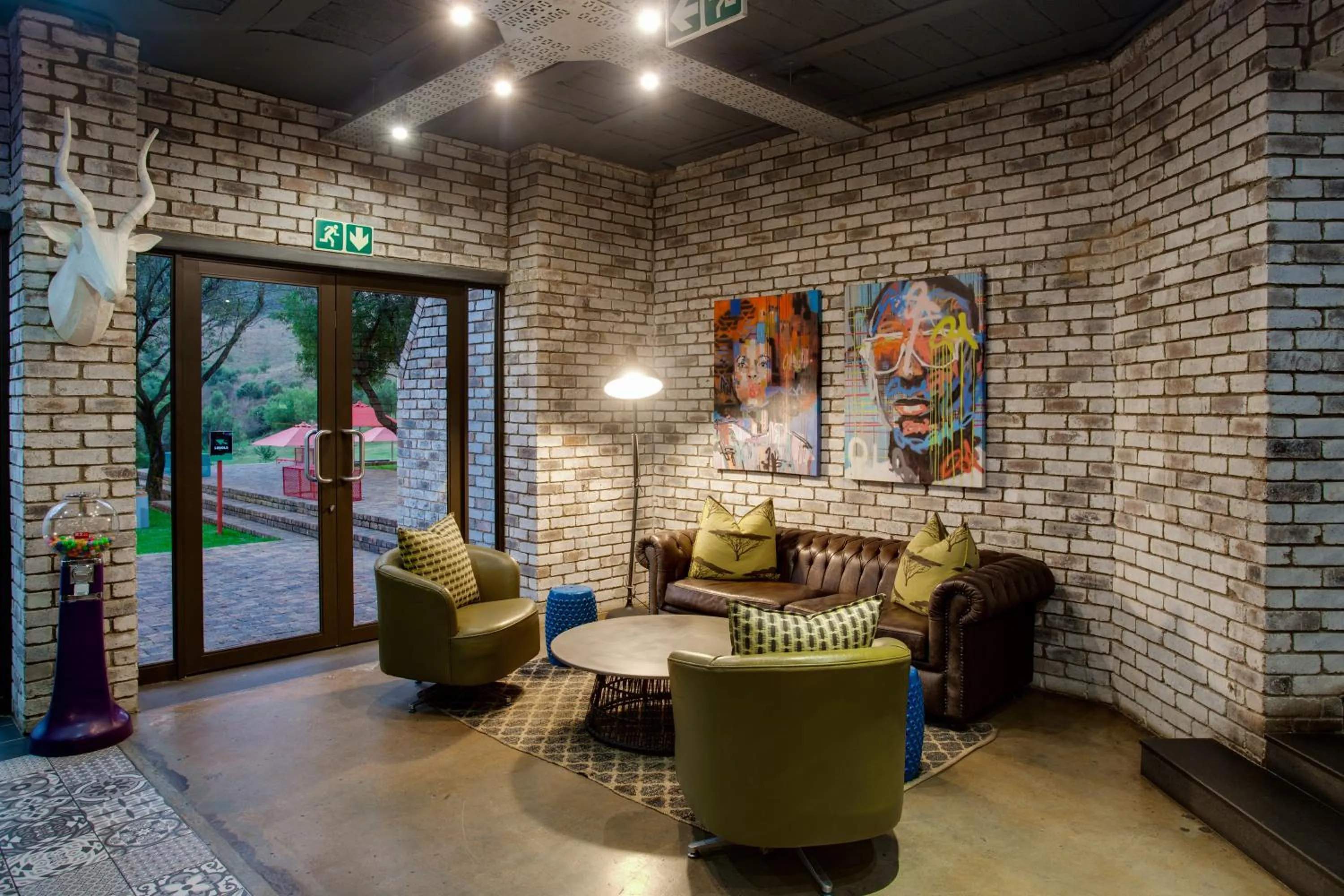 Lounge or bar in 26° South Bush Boho Hotel