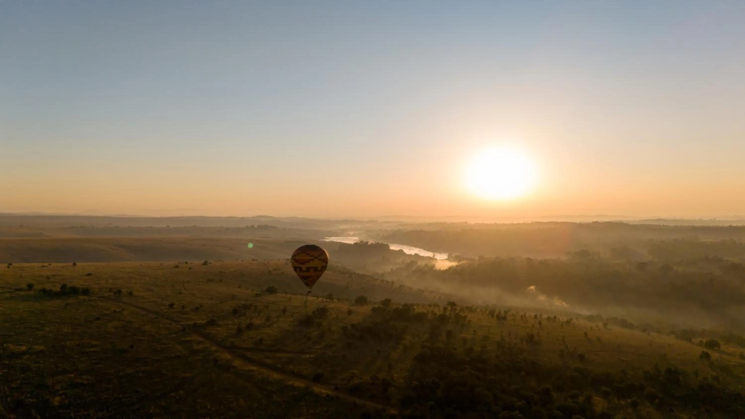 Sunrise in 26° South Bush Boho Hotel