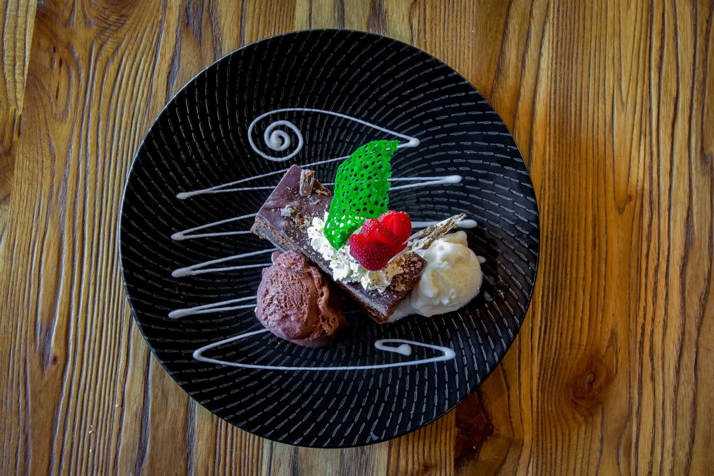 Food close-up in 26° South Bush Boho Hotel