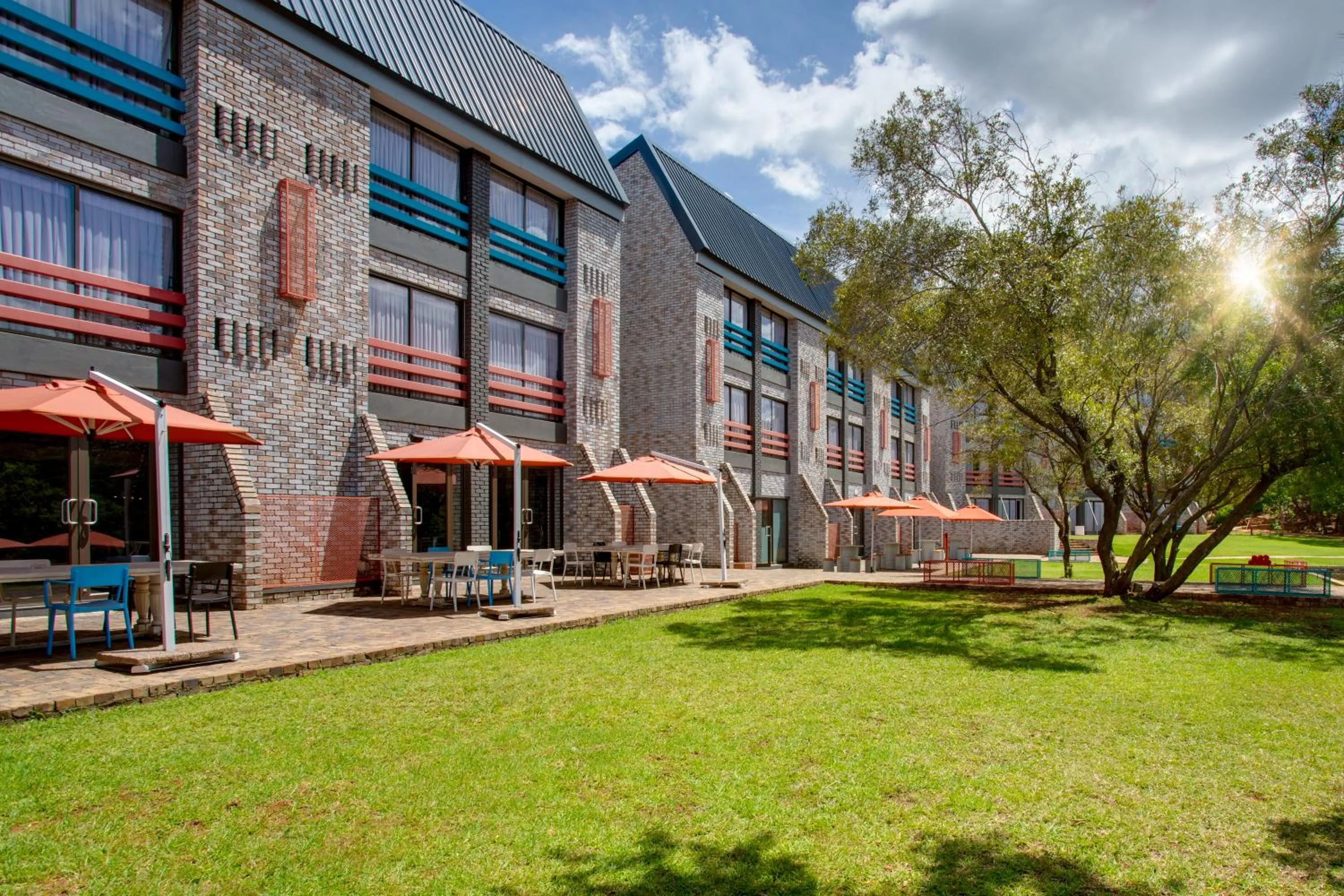 Property building in 26° South Bush Boho Hotel