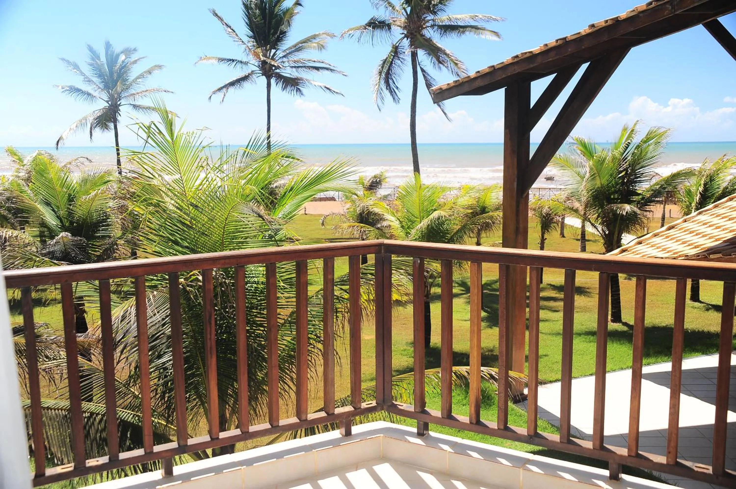 Balcony/Terrace in Makai Resort All Inclusive Convention Aracaju