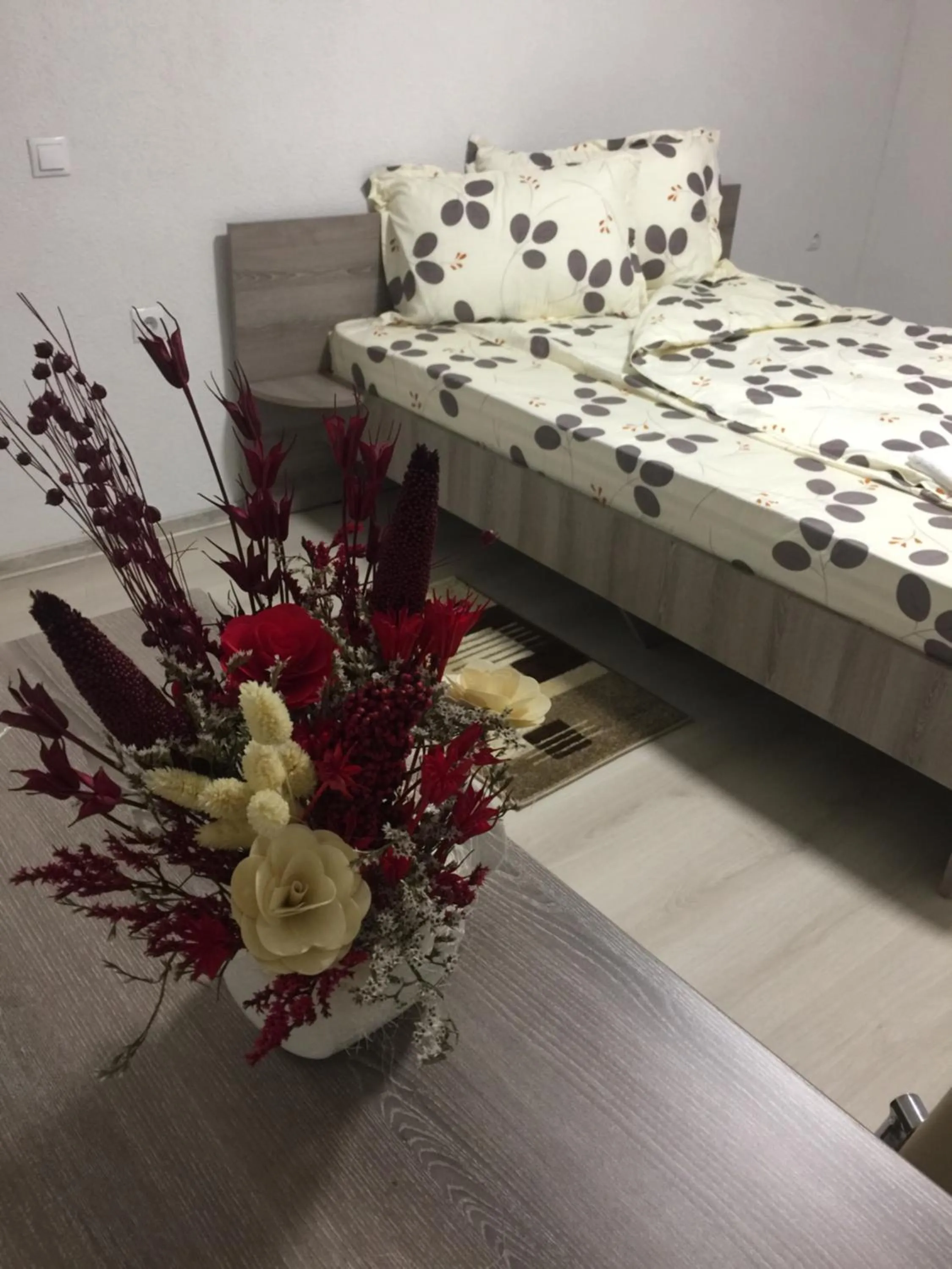 Bed in Pensiunea La Gagea