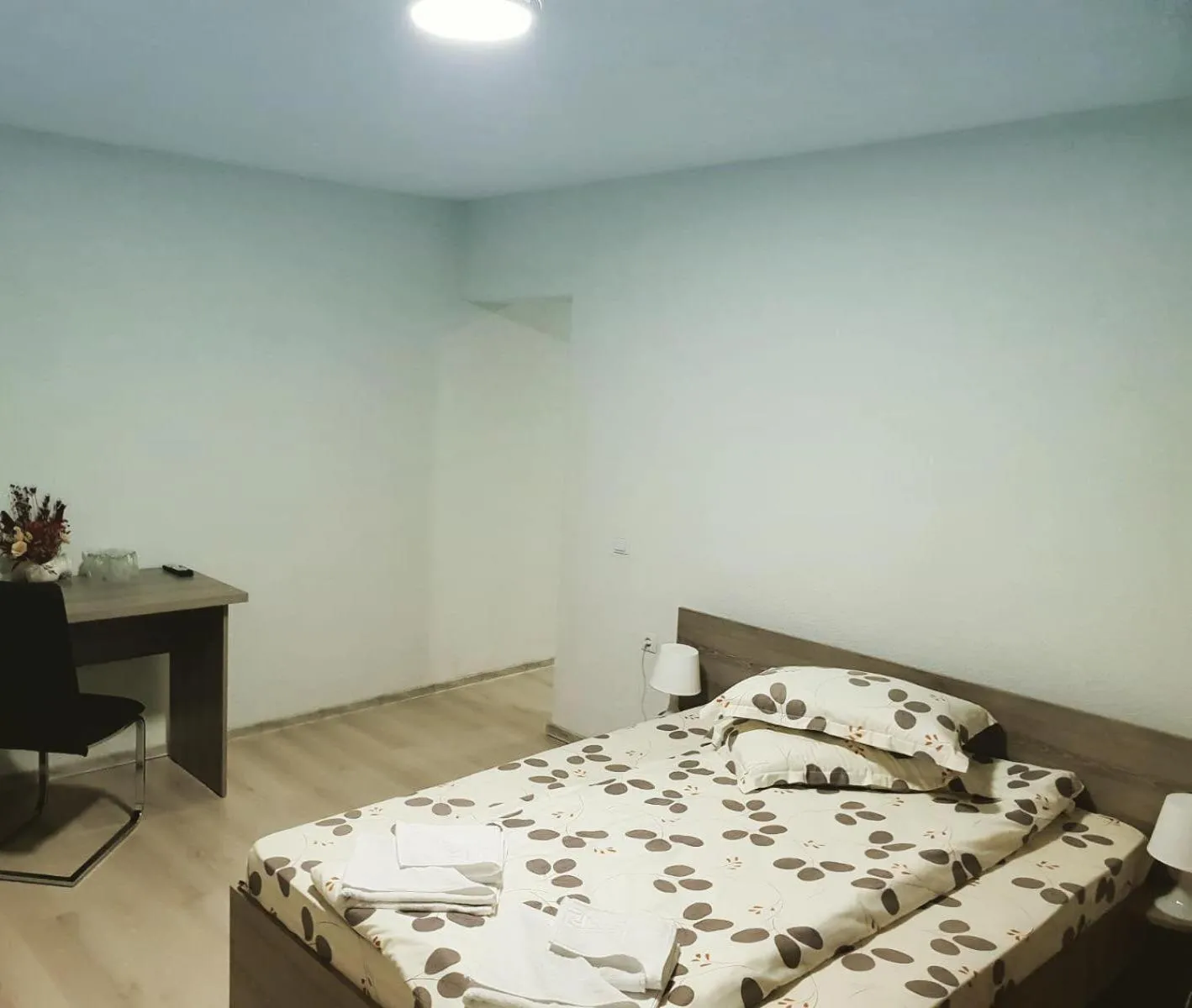 Bed in Pensiunea La Gagea