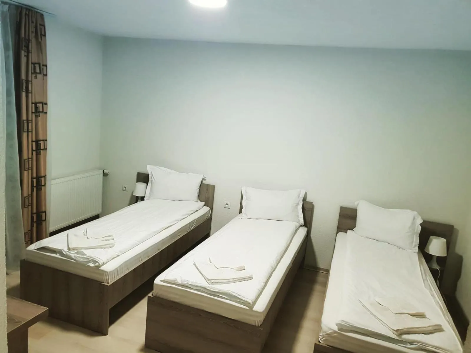 Bed in Pensiunea La Gagea