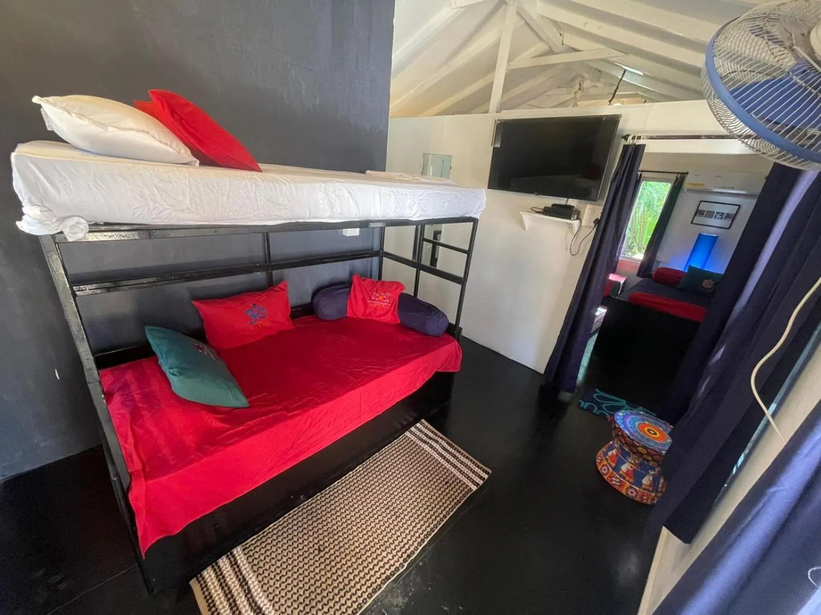 Bed in Art Resort Goa