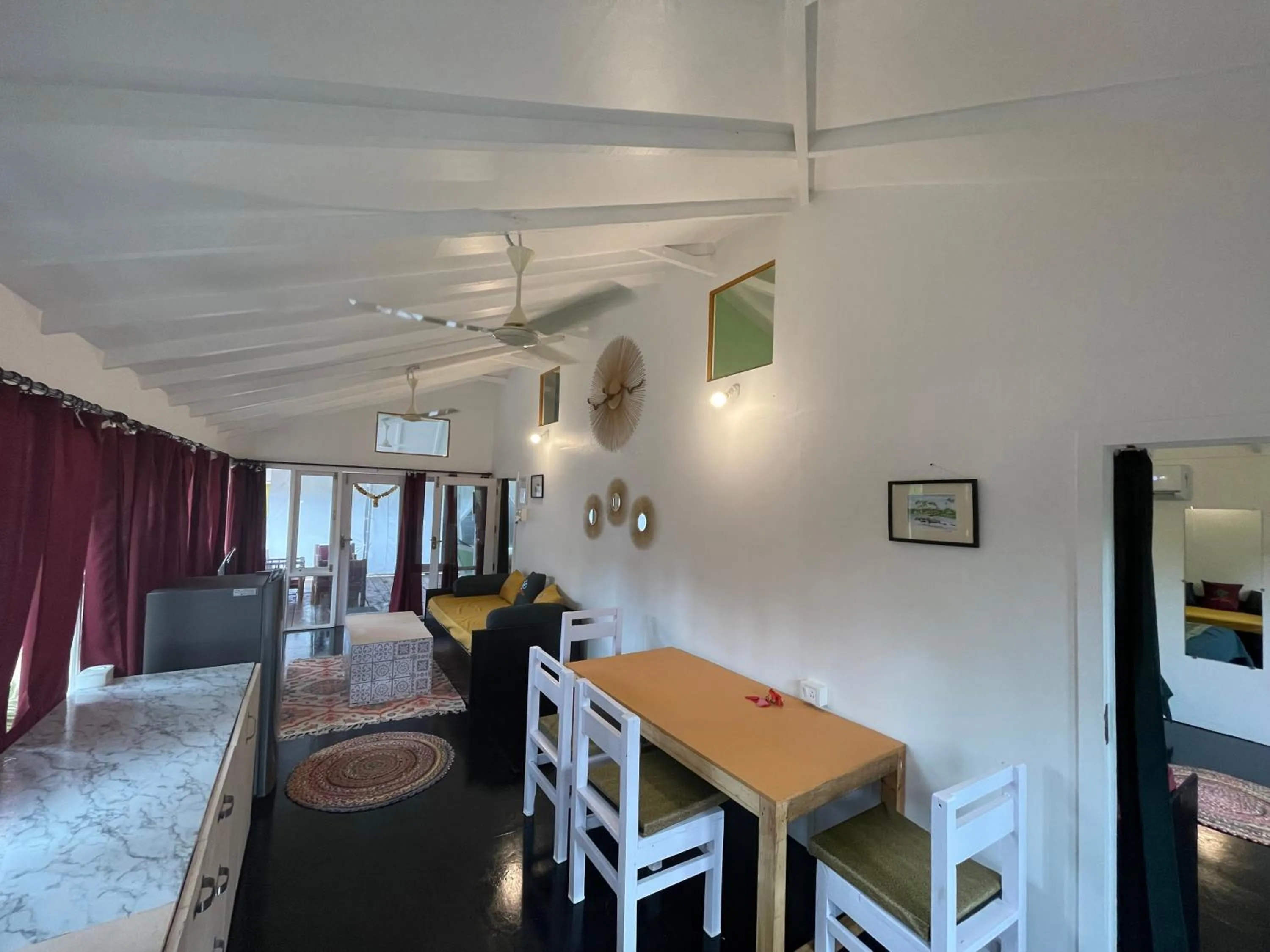 Bed in Art Resort Goa