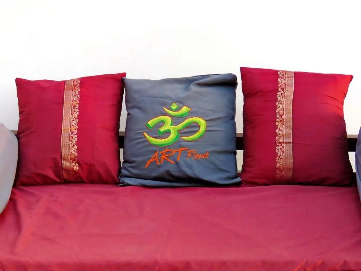 Bed in Art Resort Goa