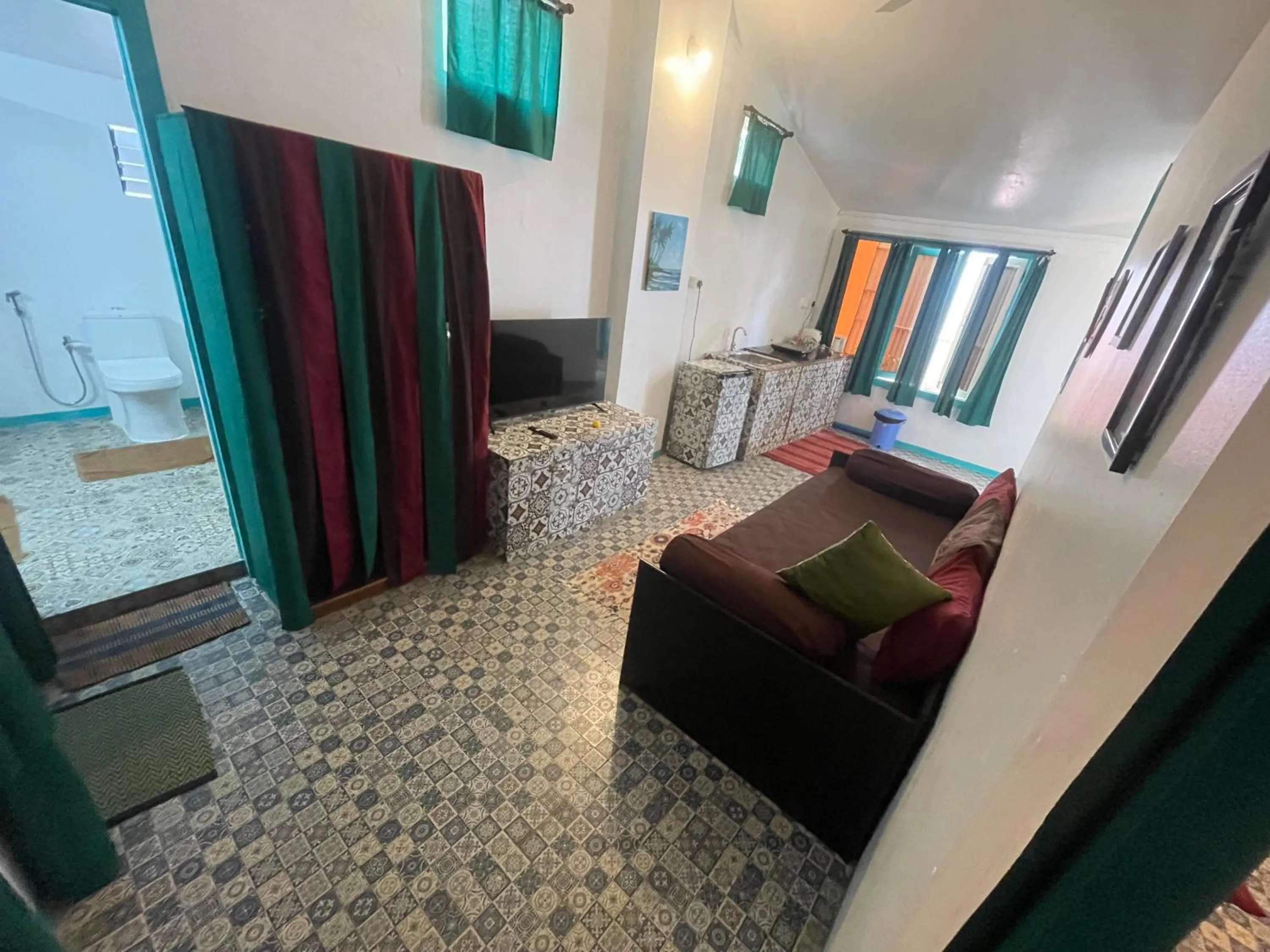 Bed in Art Resort Goa