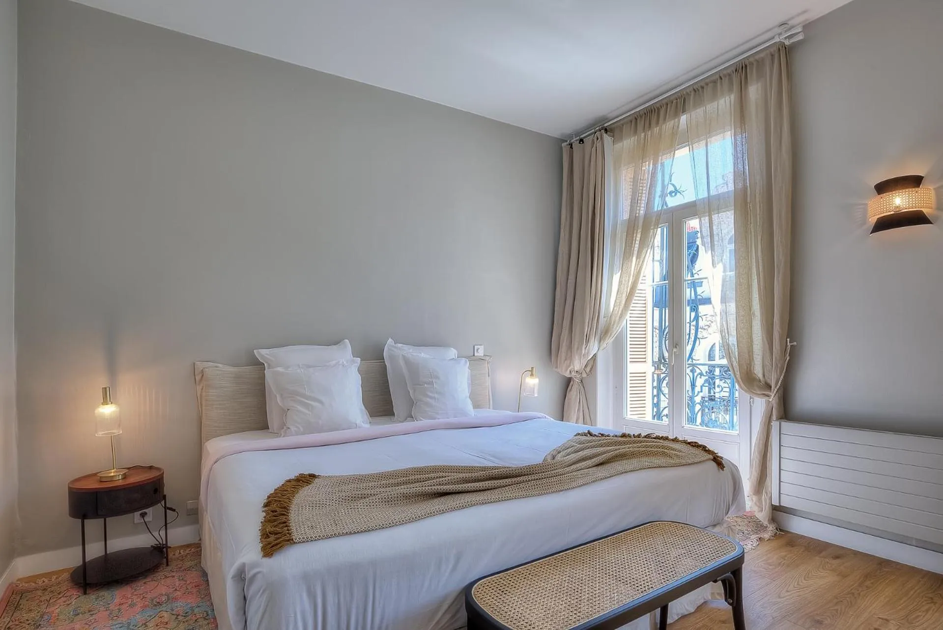 Bed in Maison Lamartine - Nice