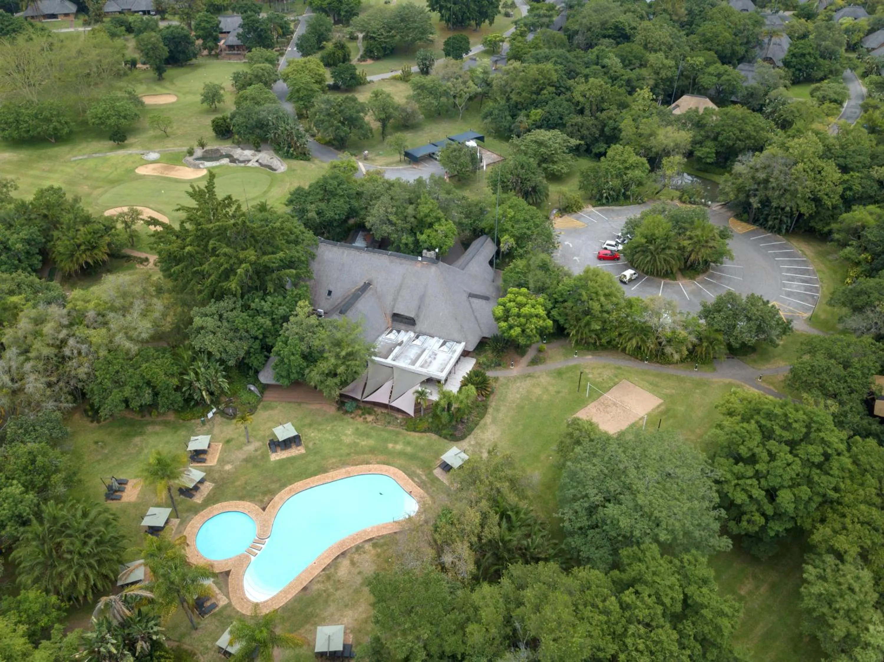 Bird's eye view in Kruger Park Lodge