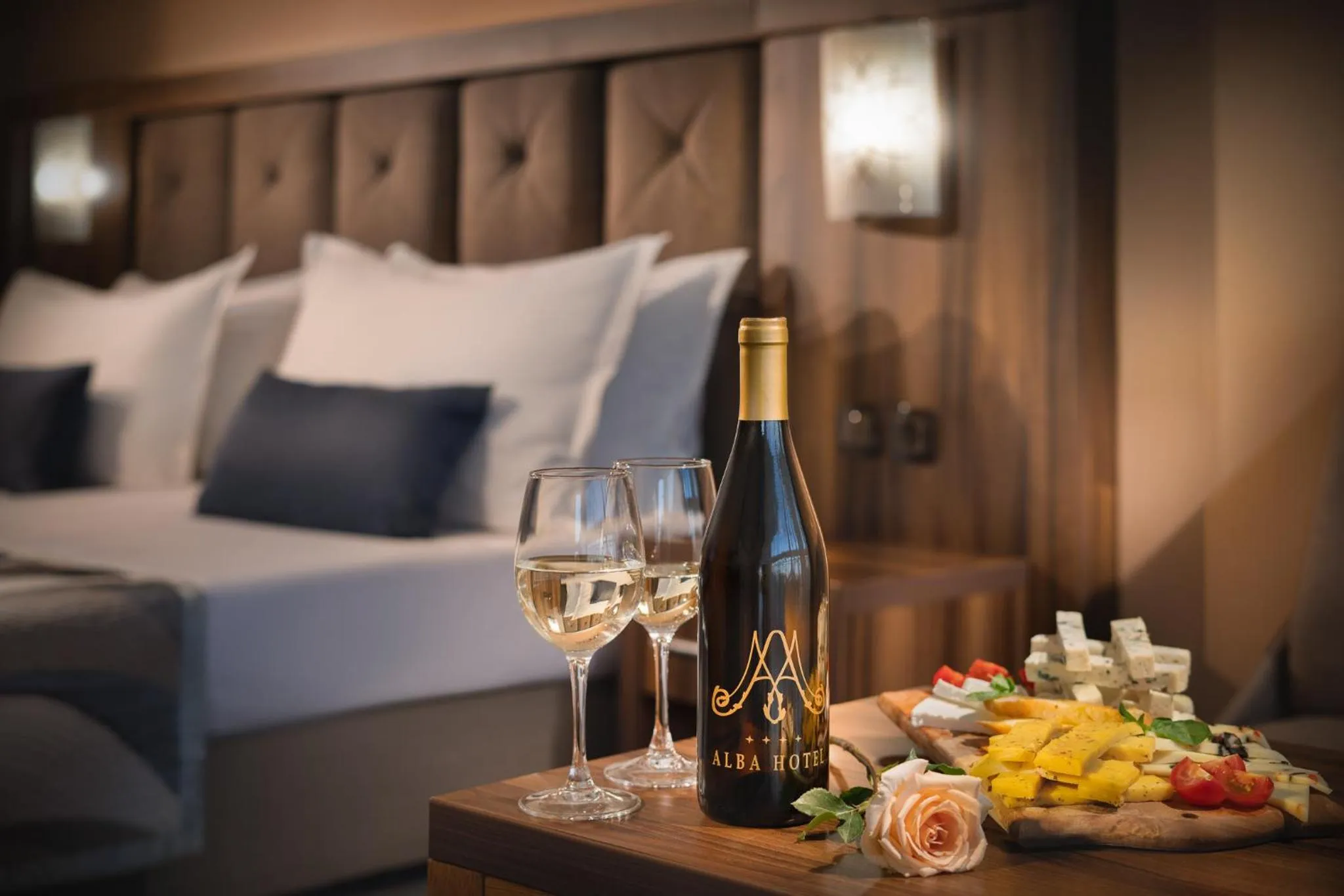 oven, Bed in Hotel Alba - All inclusive