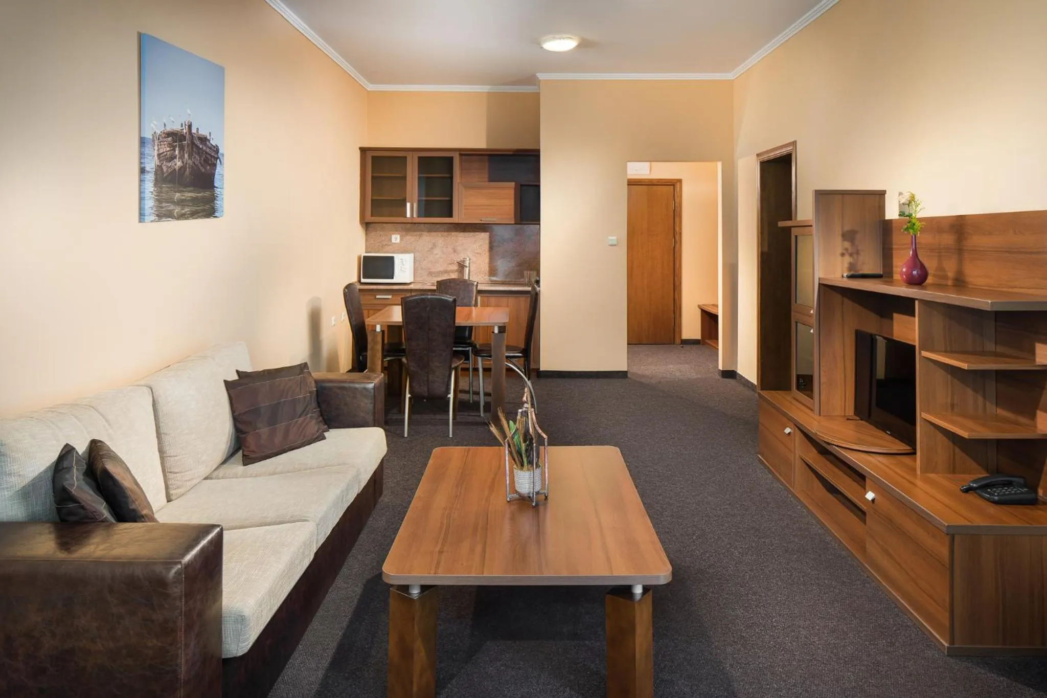 Kitchen or kitchenette in Hotel Alba - All inclusive