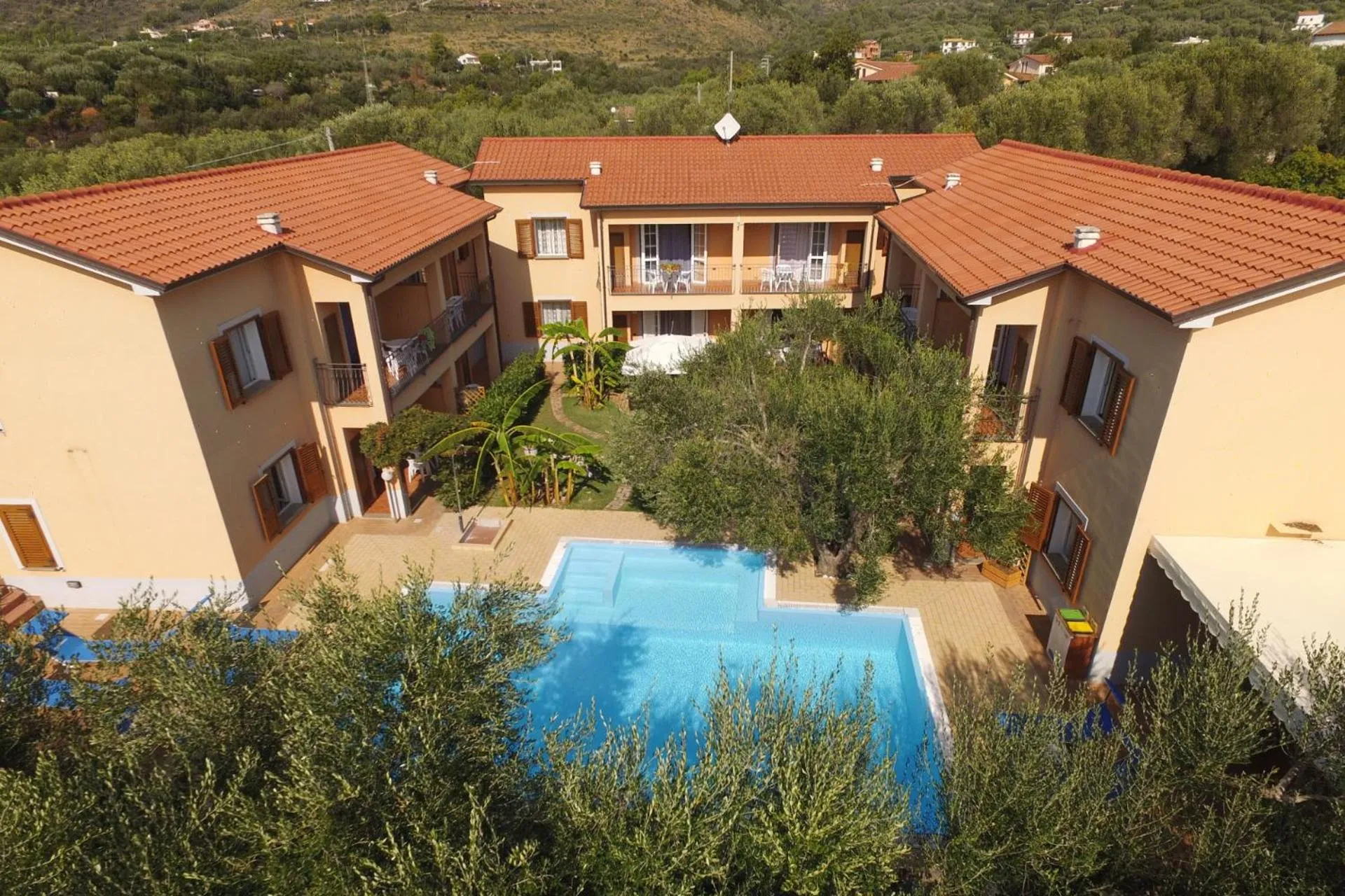 Natural landscape in Residence Villa Andrea