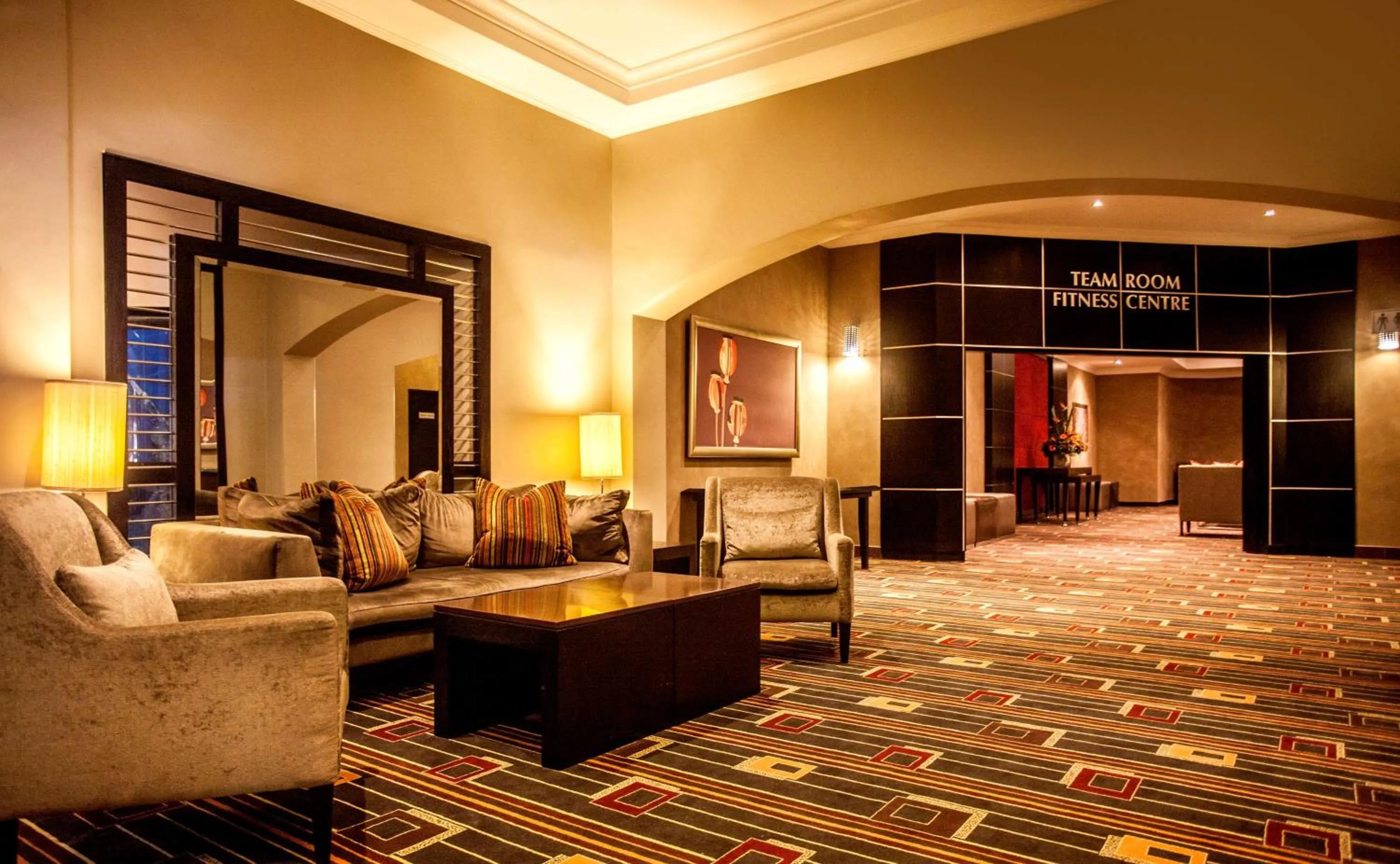 Lobby or reception in Garden Court OR Tambo International Airport