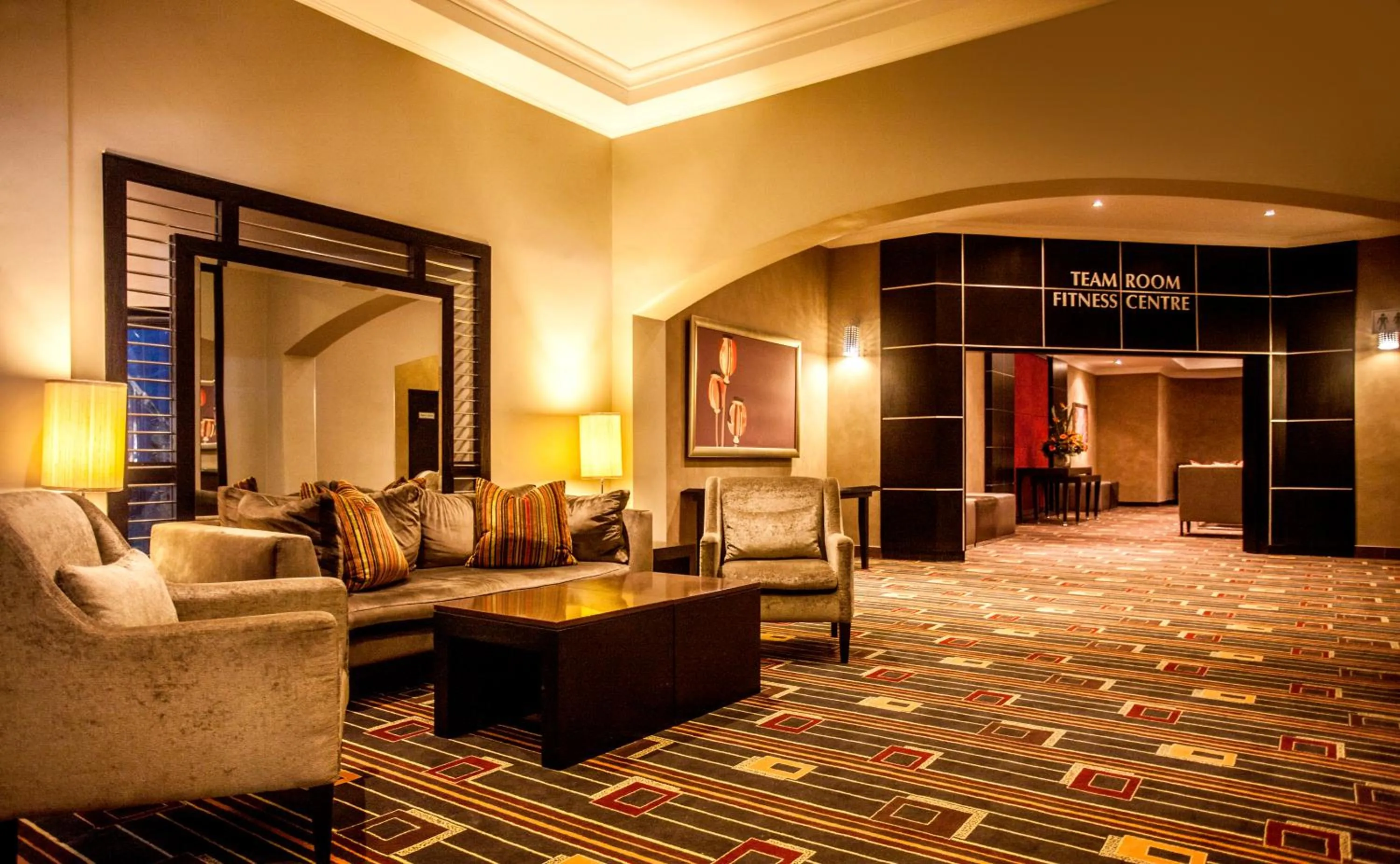 Lobby or reception in Garden Court OR Tambo International Airport