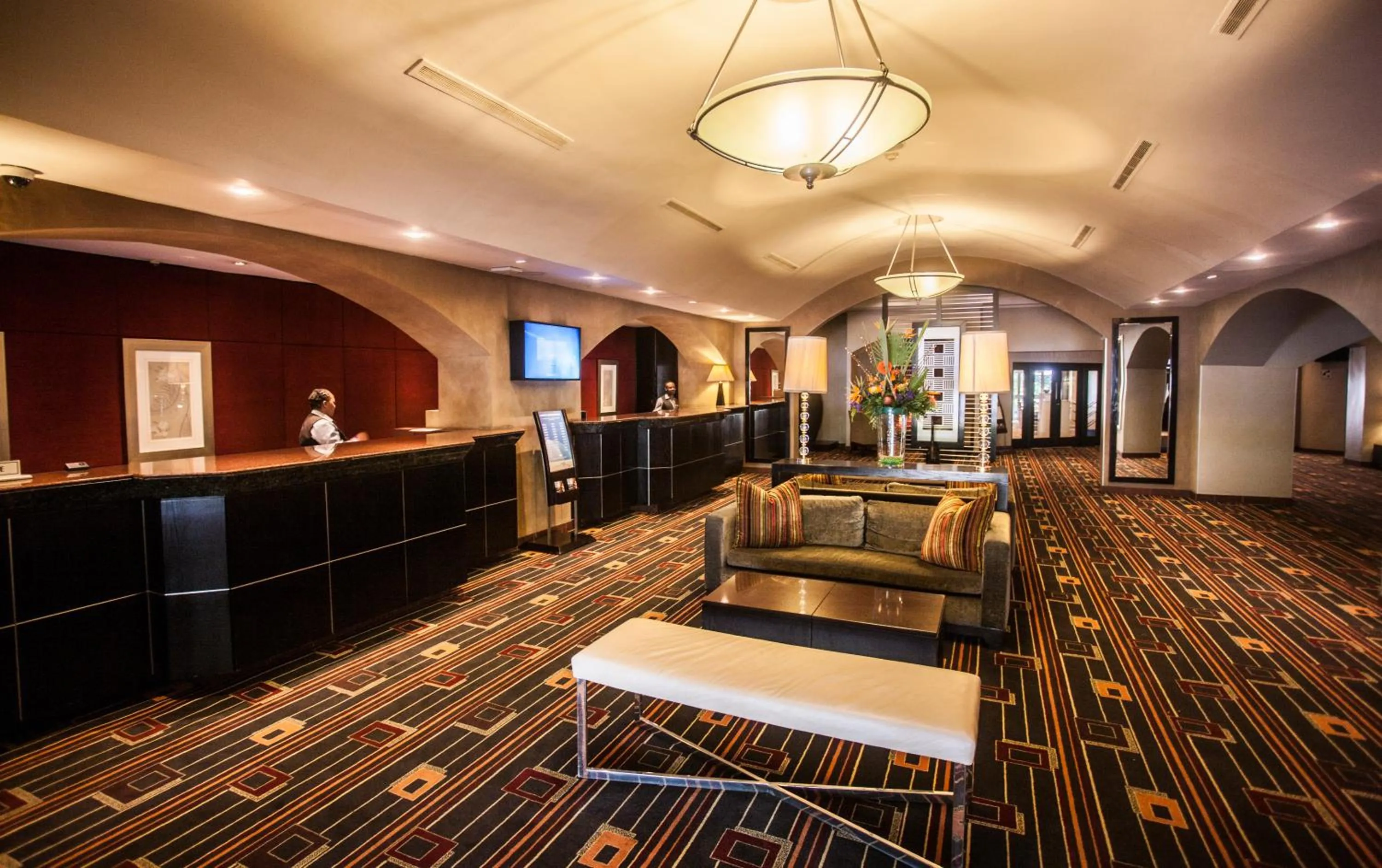 Lobby or reception in Garden Court OR Tambo International Airport