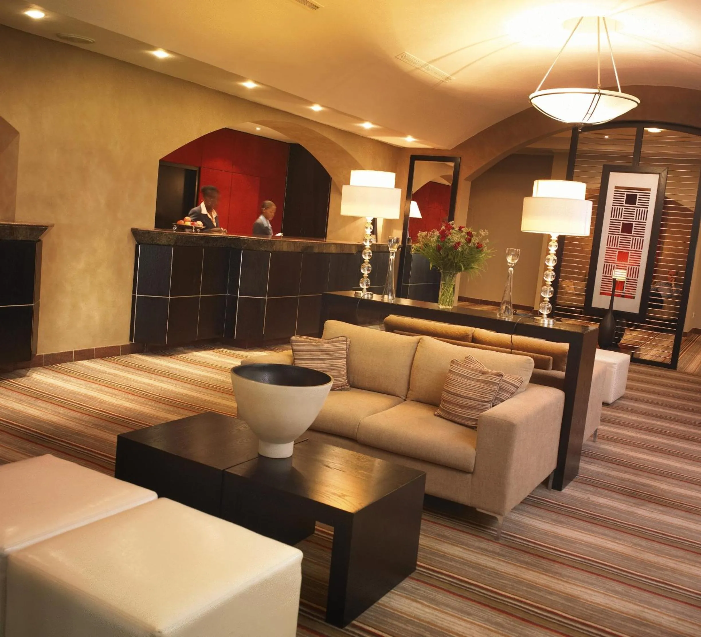 Lobby or reception in Garden Court OR Tambo International Airport