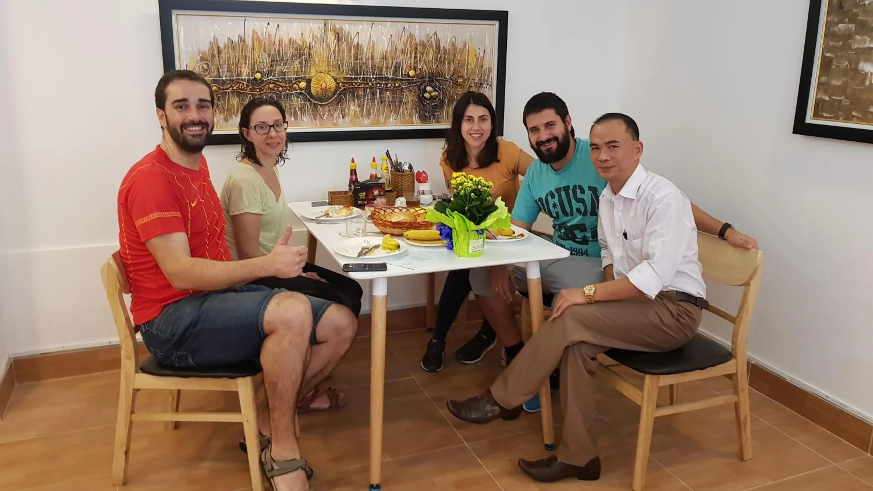 People in City Backpackers Hostel