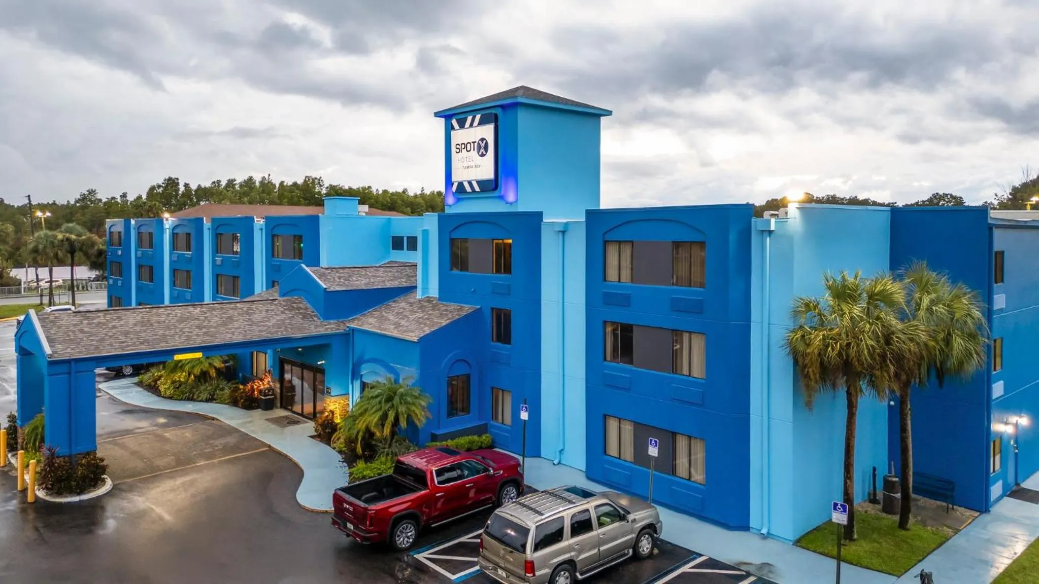Bird's eye view in SPOT X Hotel Tampa - Wesley Chapel by The Red Collection