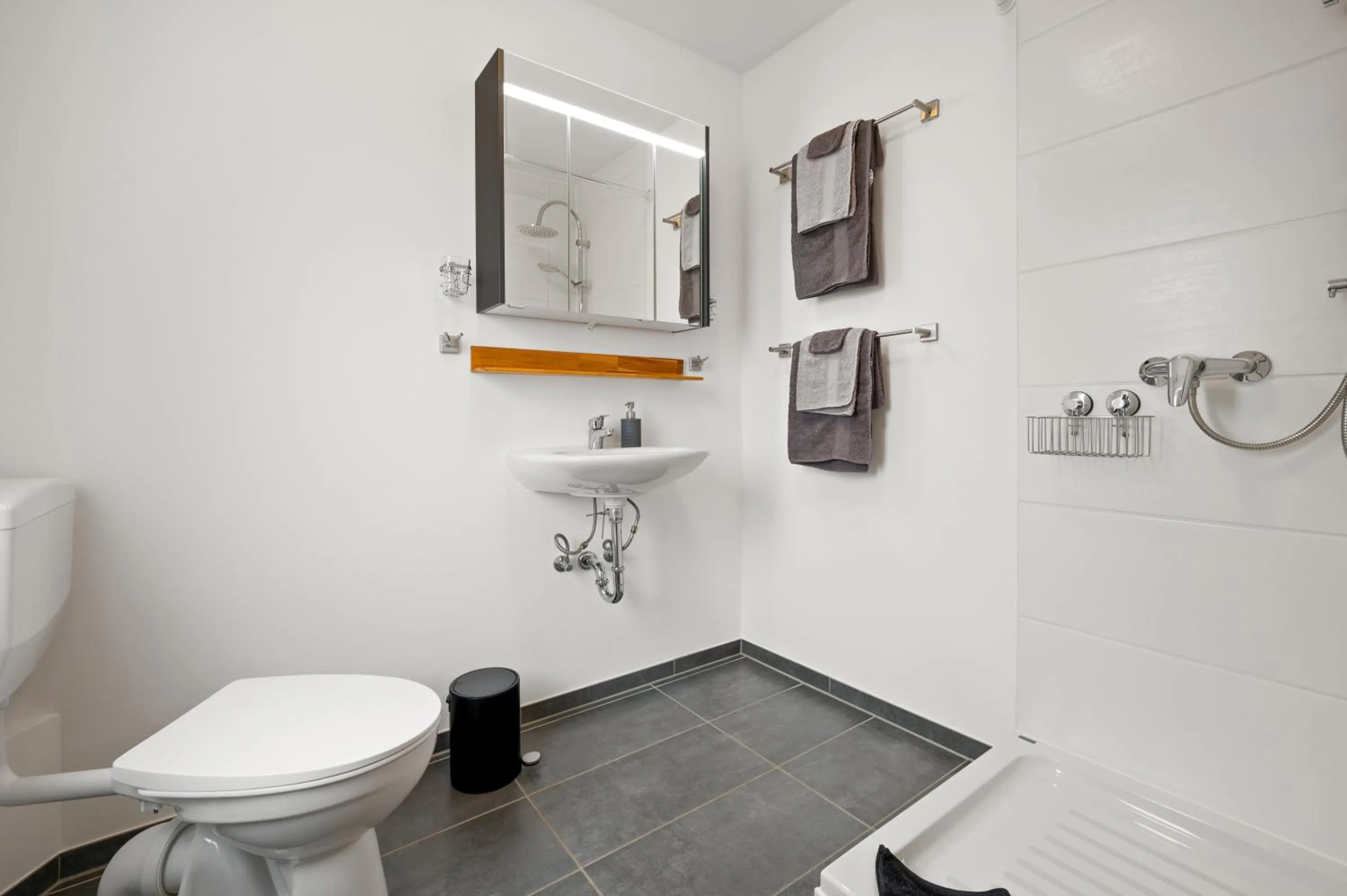 Bathroom in Gästehaus Hoxel