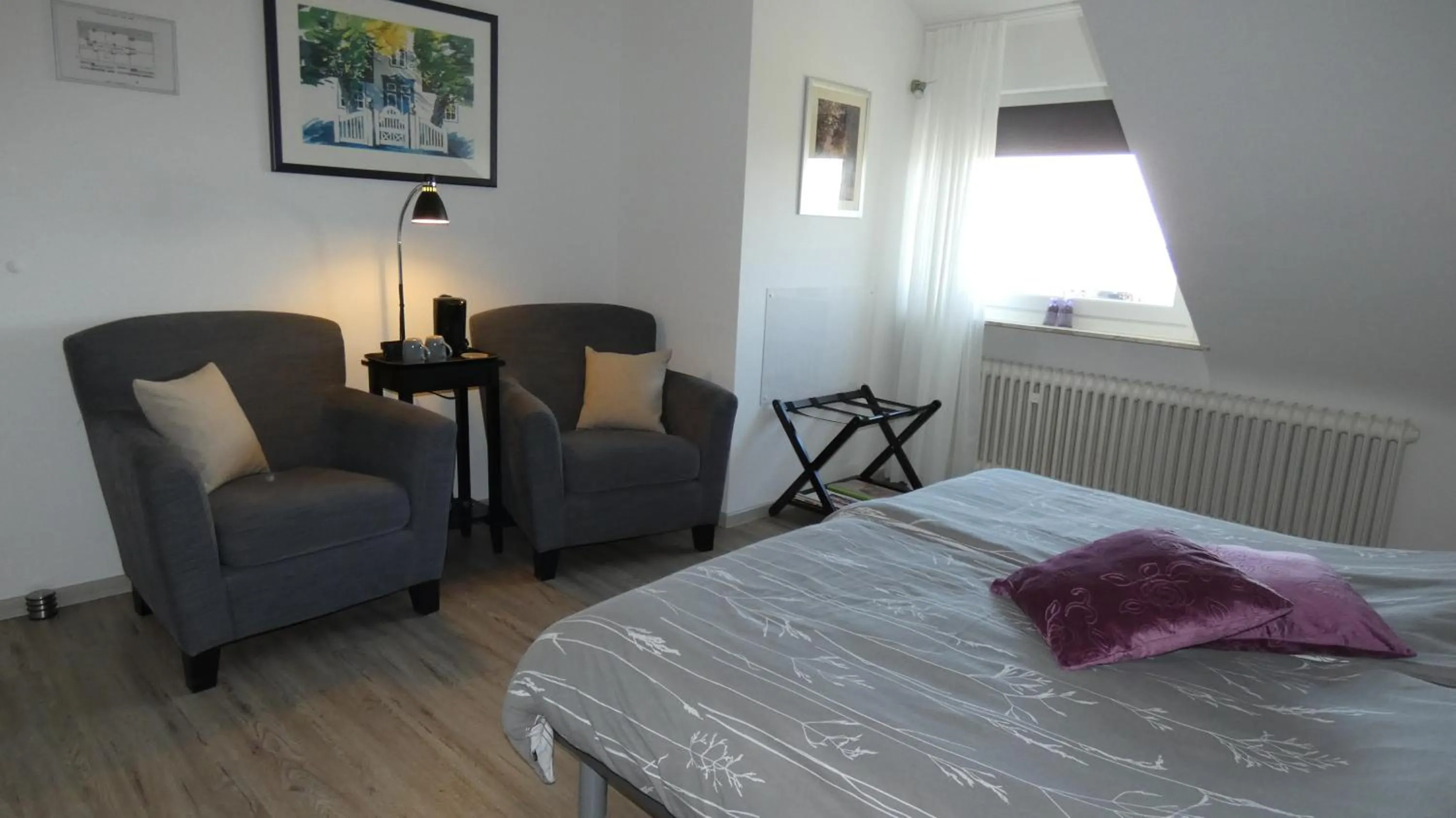 Bedroom, Bed in Gästehaus Hoxel