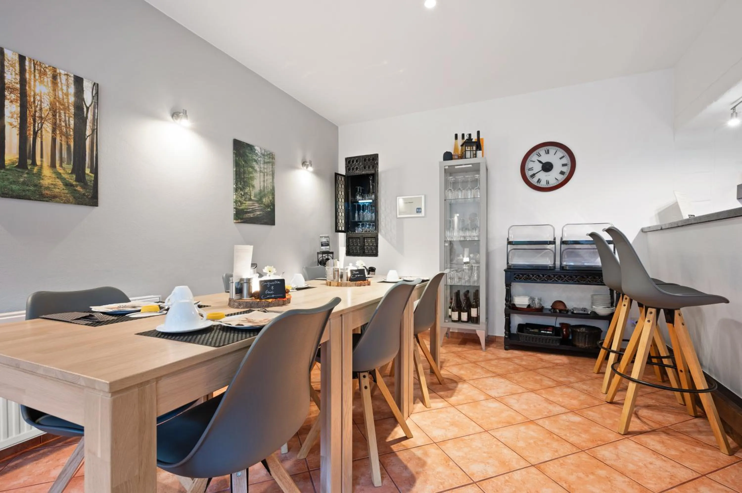 Breakfast in Gästehaus Hoxel