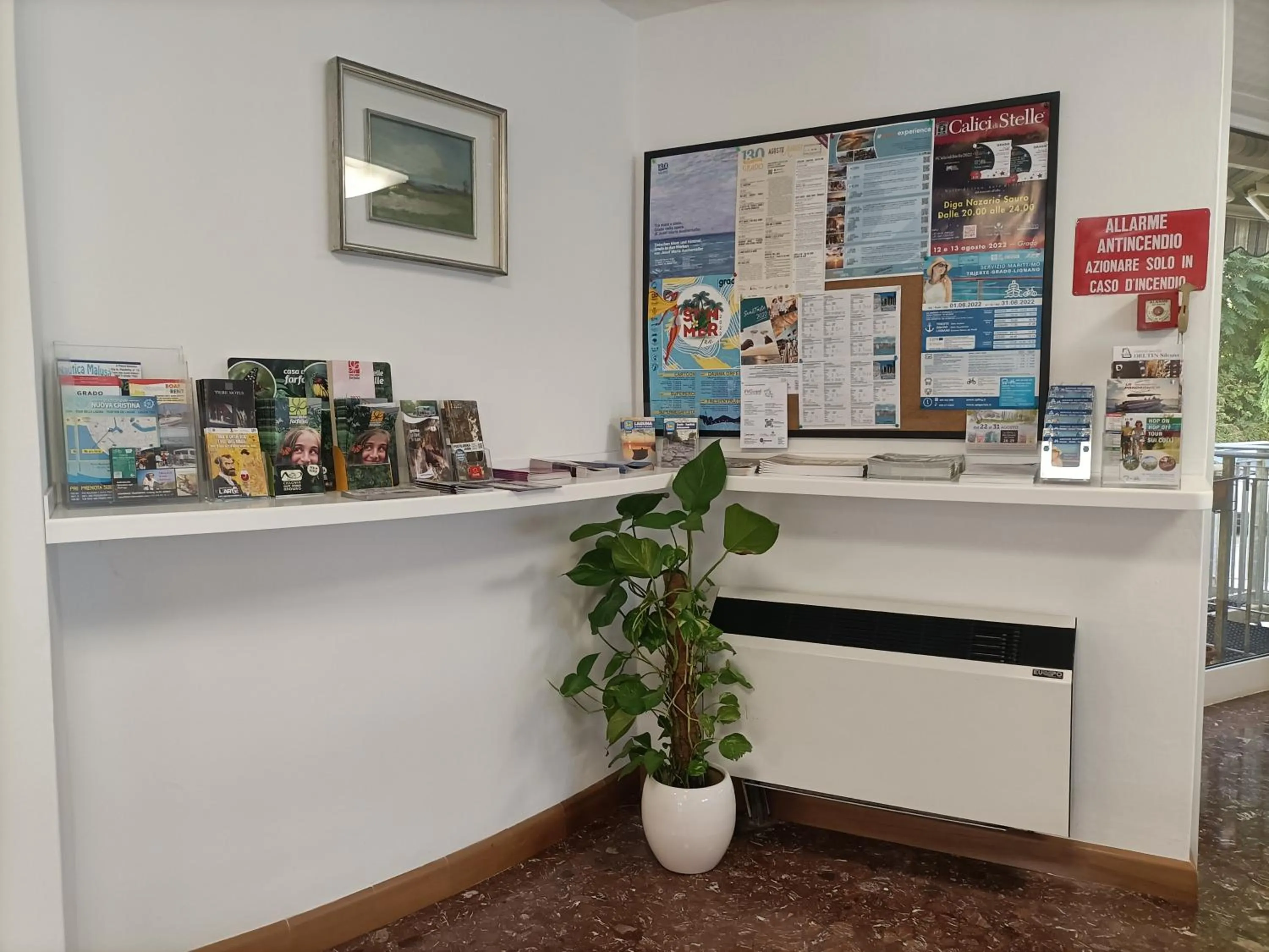 Floor plan in Hotel Ai Pini