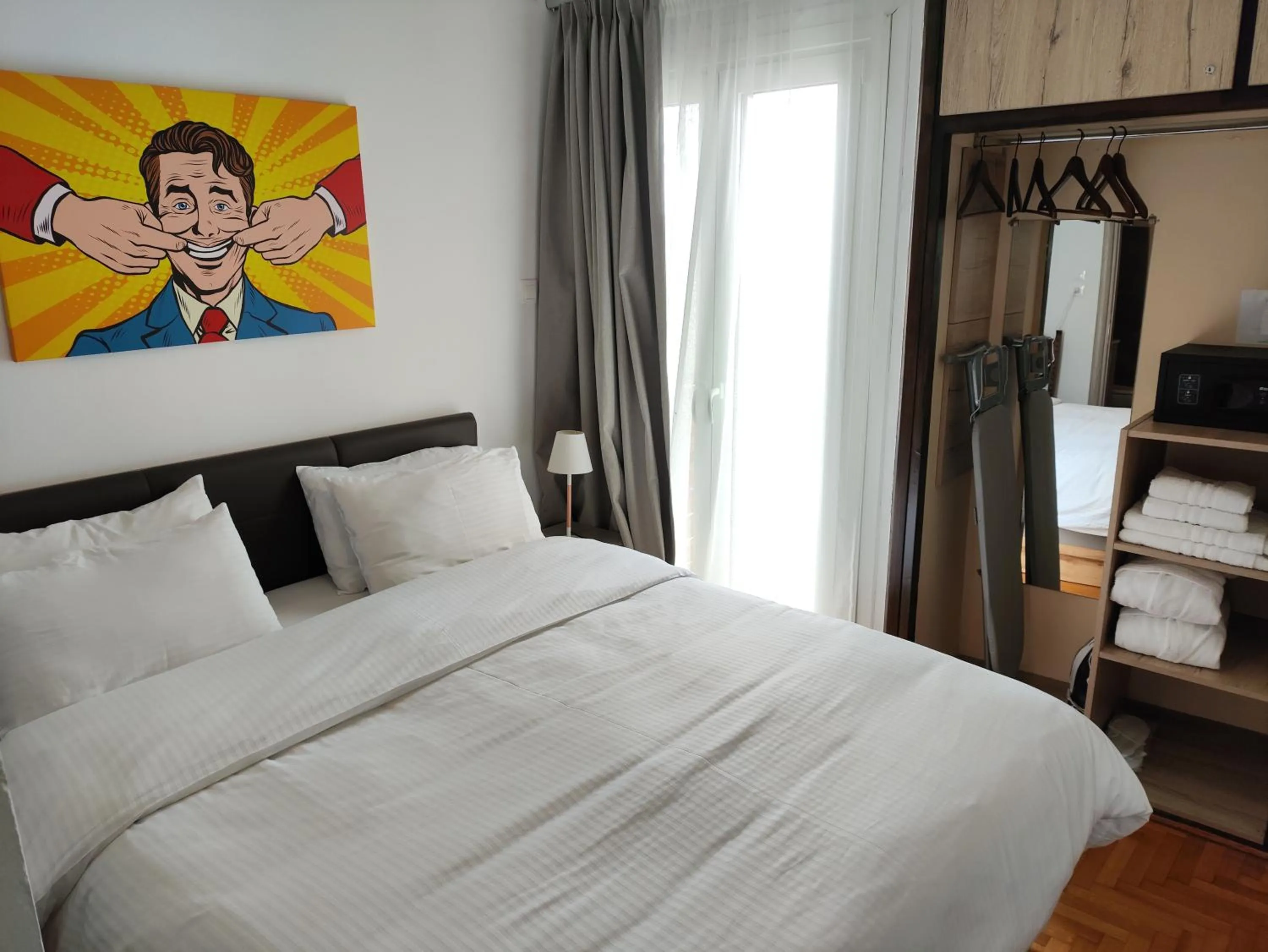 Bedroom, Bed in Ulysses Apartments Acropolis